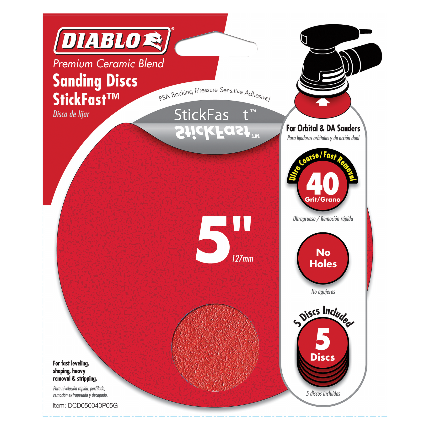 Diablo 5 in. ROS StickFast™ Discs