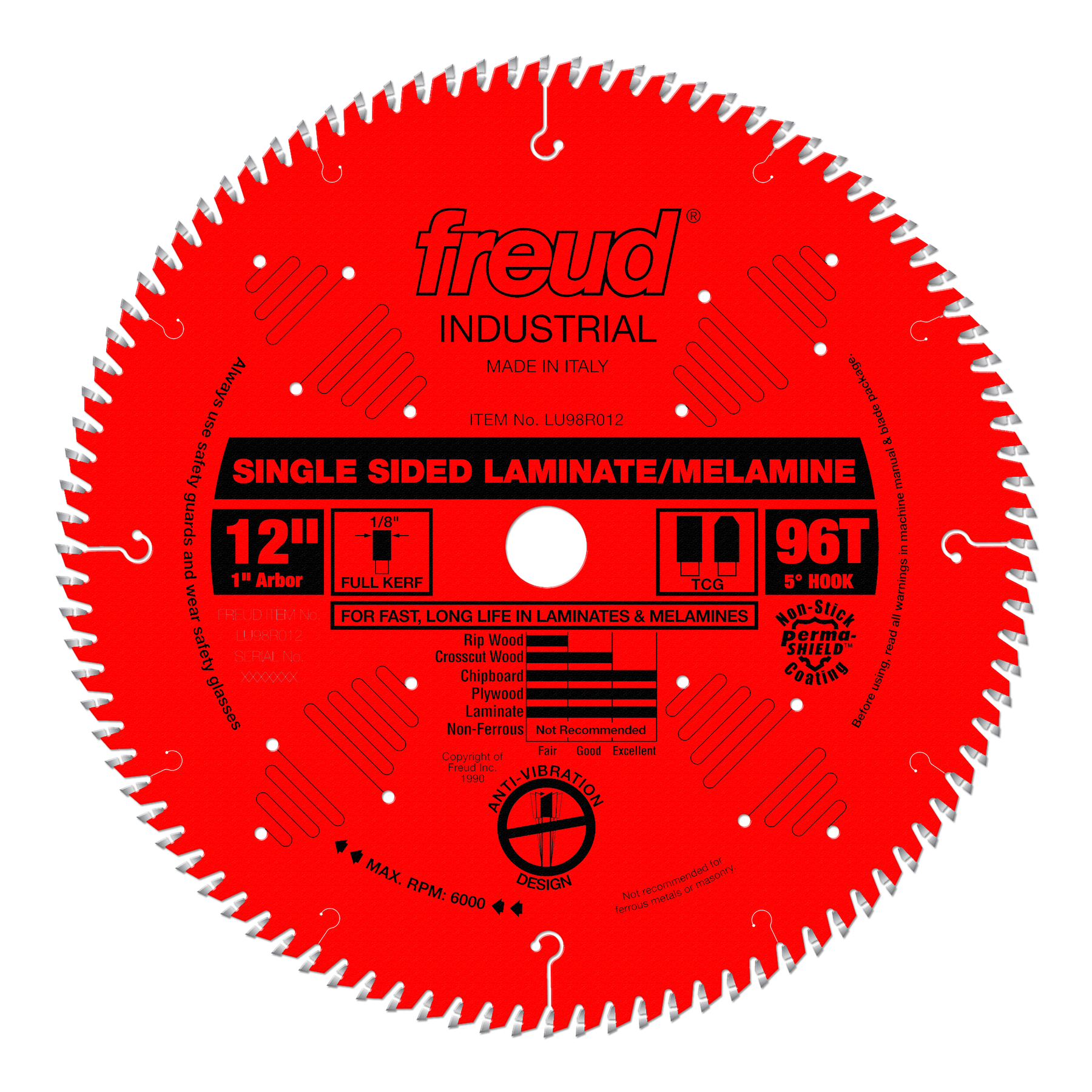 Freud Single Sided Laminate/Melamine Saw Blades