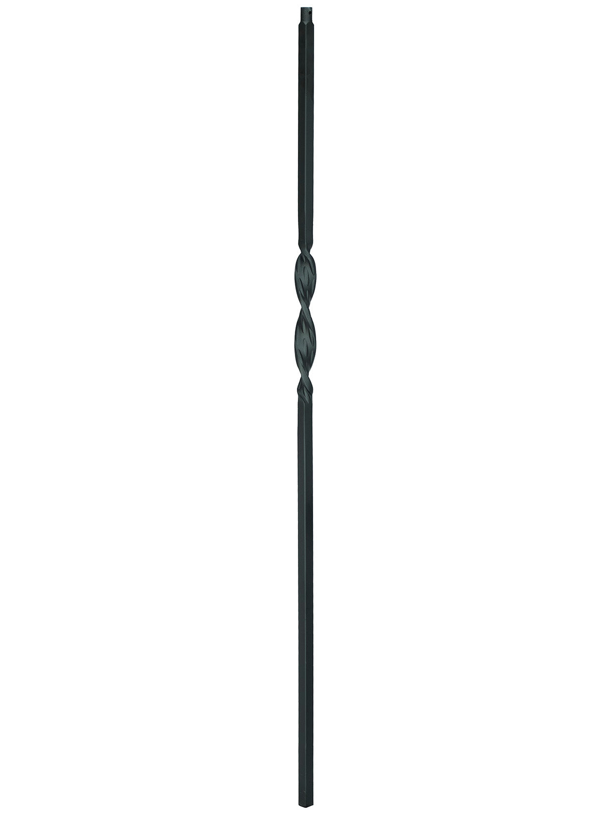 Iron Baluster 2G06 - 5/8" Square - Single Ribbon