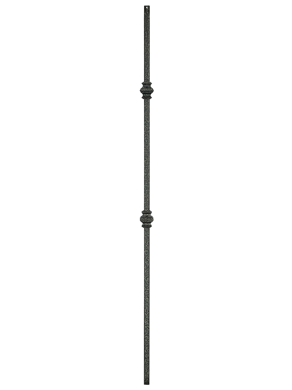 Iron Baluster 2G61 - 5/8" Square - Double Knuckle