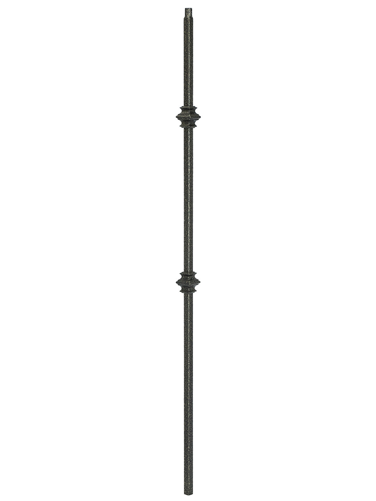 Iron Baluster 2G61 - 5/8" Square - Double Knuckle