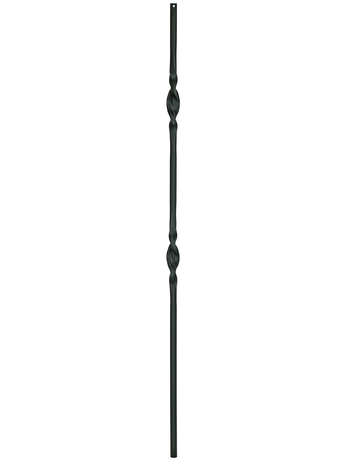 Iron Baluster 2GR07 - 5/8" Round - Double Ribbon