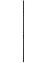 Iron Baluster 2GR07 - 5/8" Round - Double Ribbon