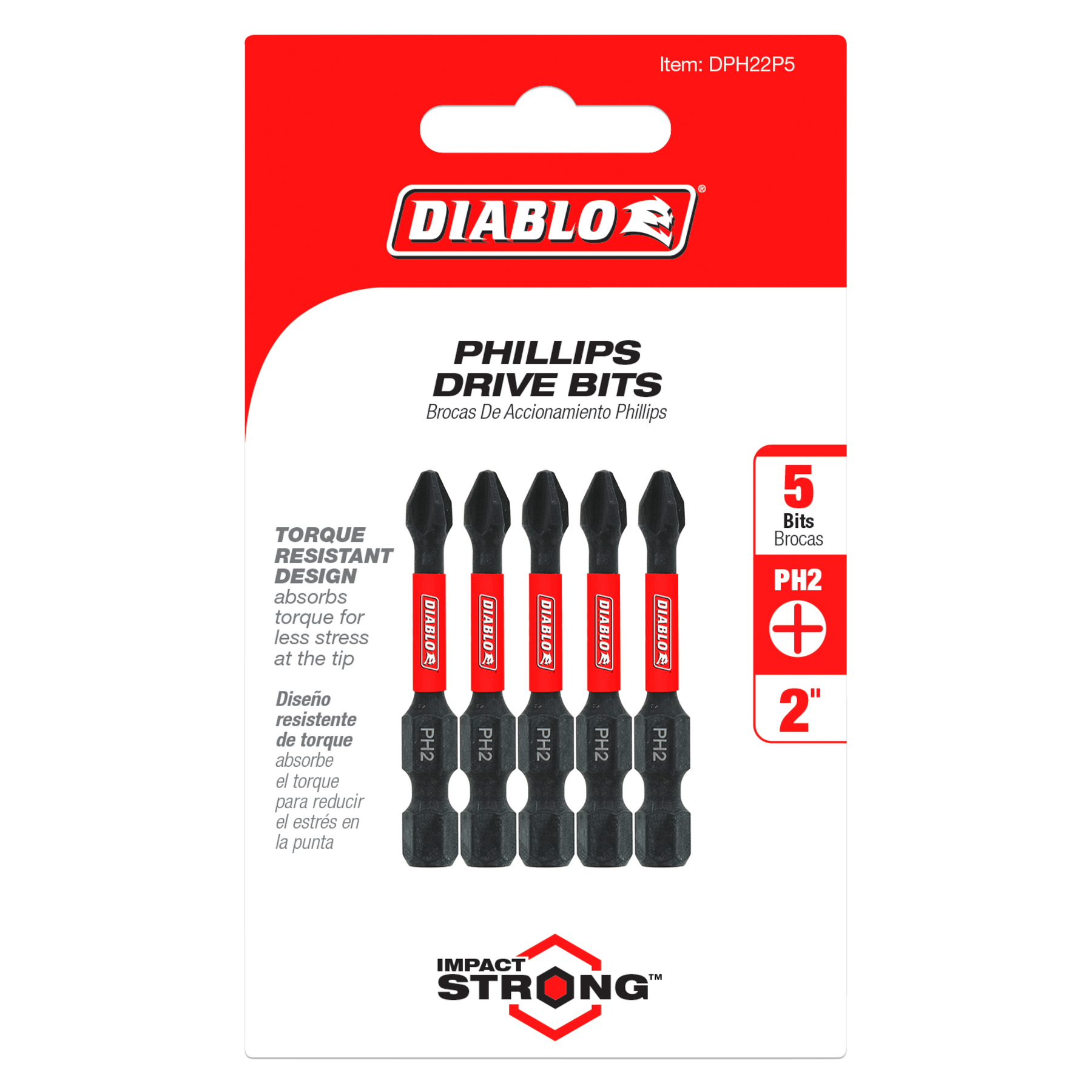 Diablo Phillips Drive Bits