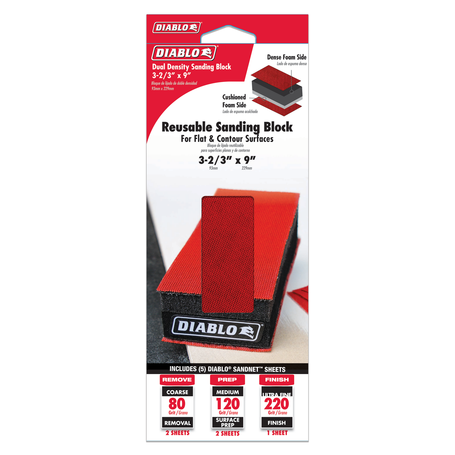 Diablo Reusable Hand Sanding Block