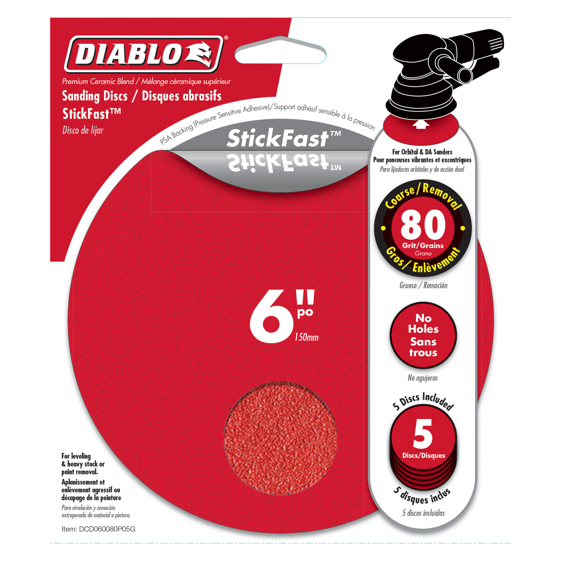 Diablo 6 in. ROS StickFast™ Discs