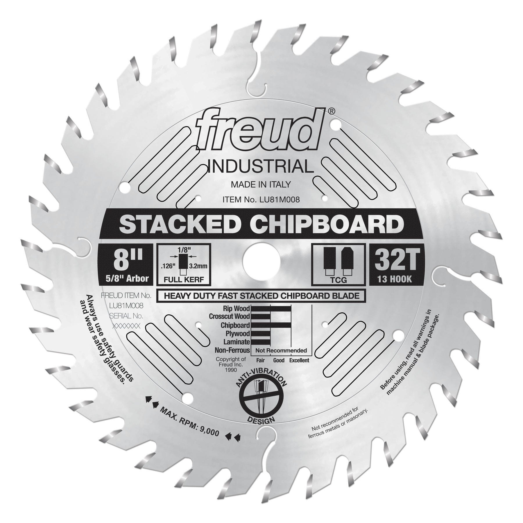 Freud Heavy Duty Stacked Chipboard Saw Blades