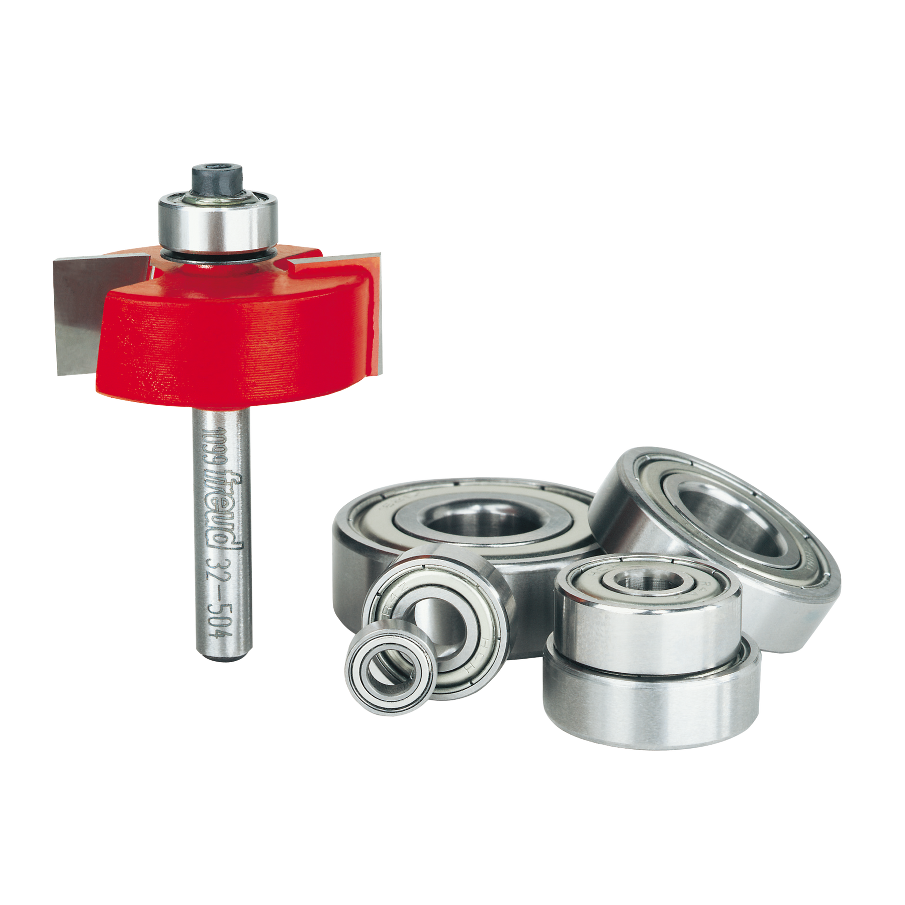 Freud Rabbeting with Bearing Set Router Bits