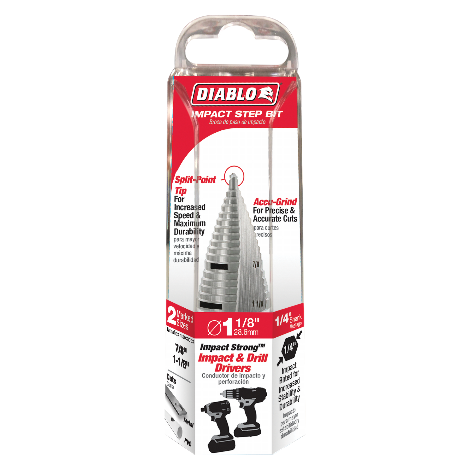 Diablo Impact Step Drill Bit