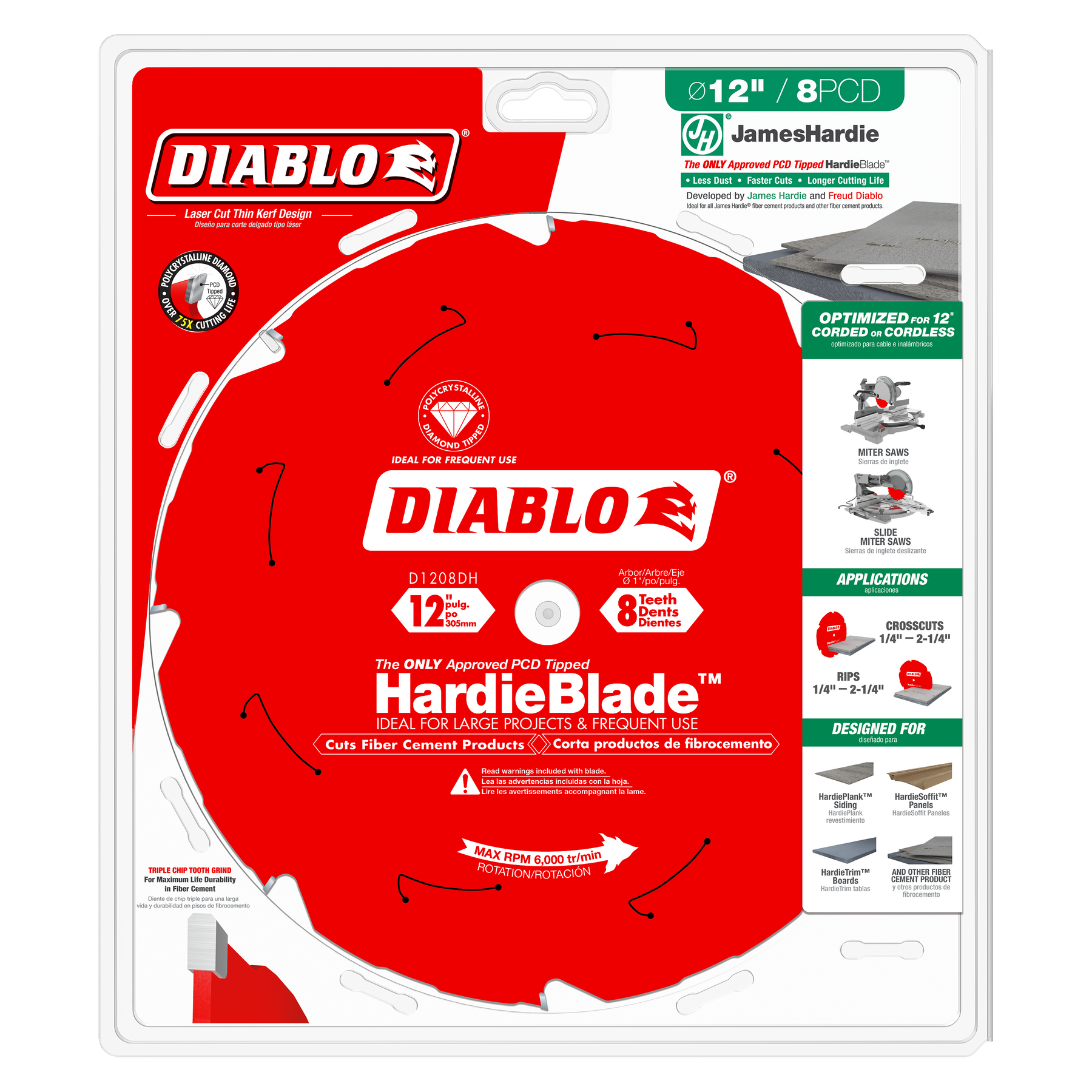 Diablo Fiber Cement HardieBlade