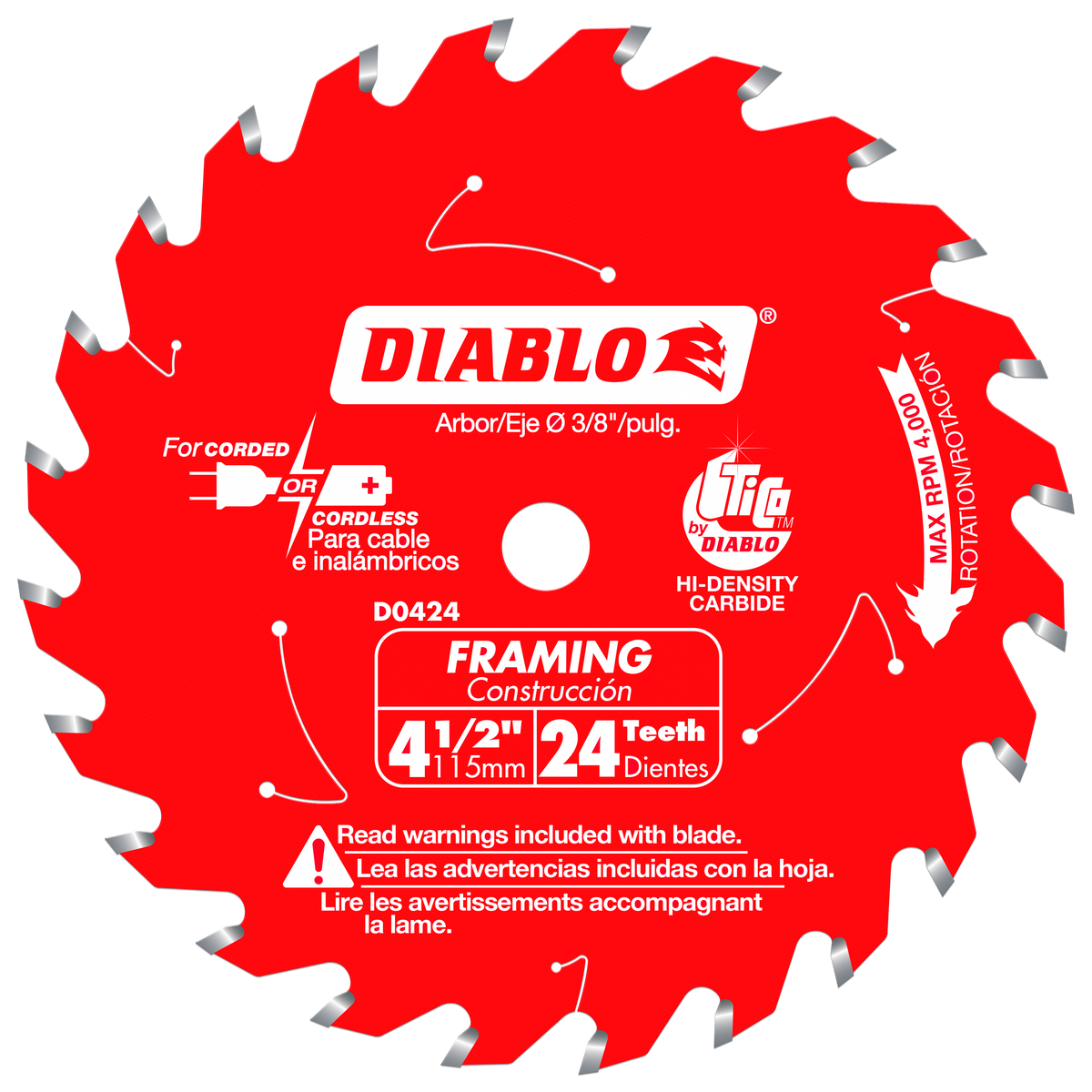 Diablo Framing Trim Saw Blade