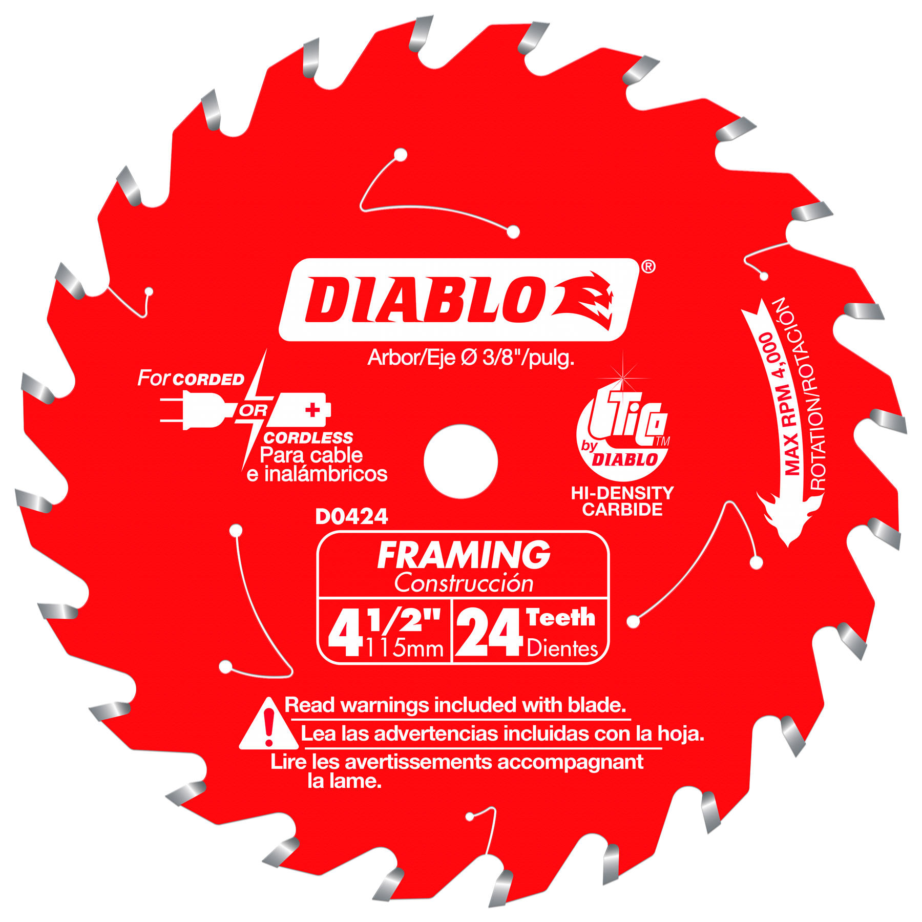 Diablo Framing Trim Saw Blade