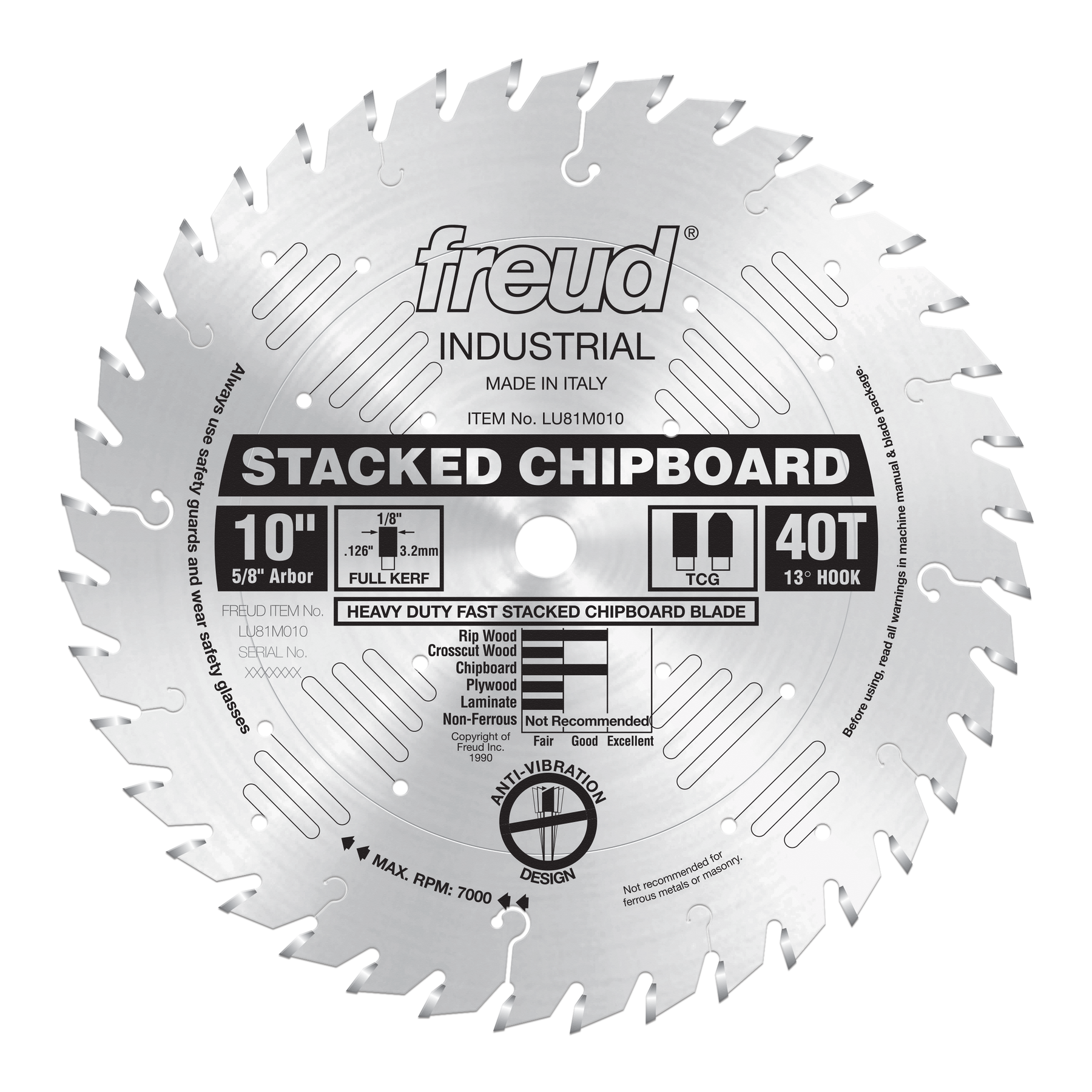 Freud Heavy Duty Stacked Chipboard Saw Blades