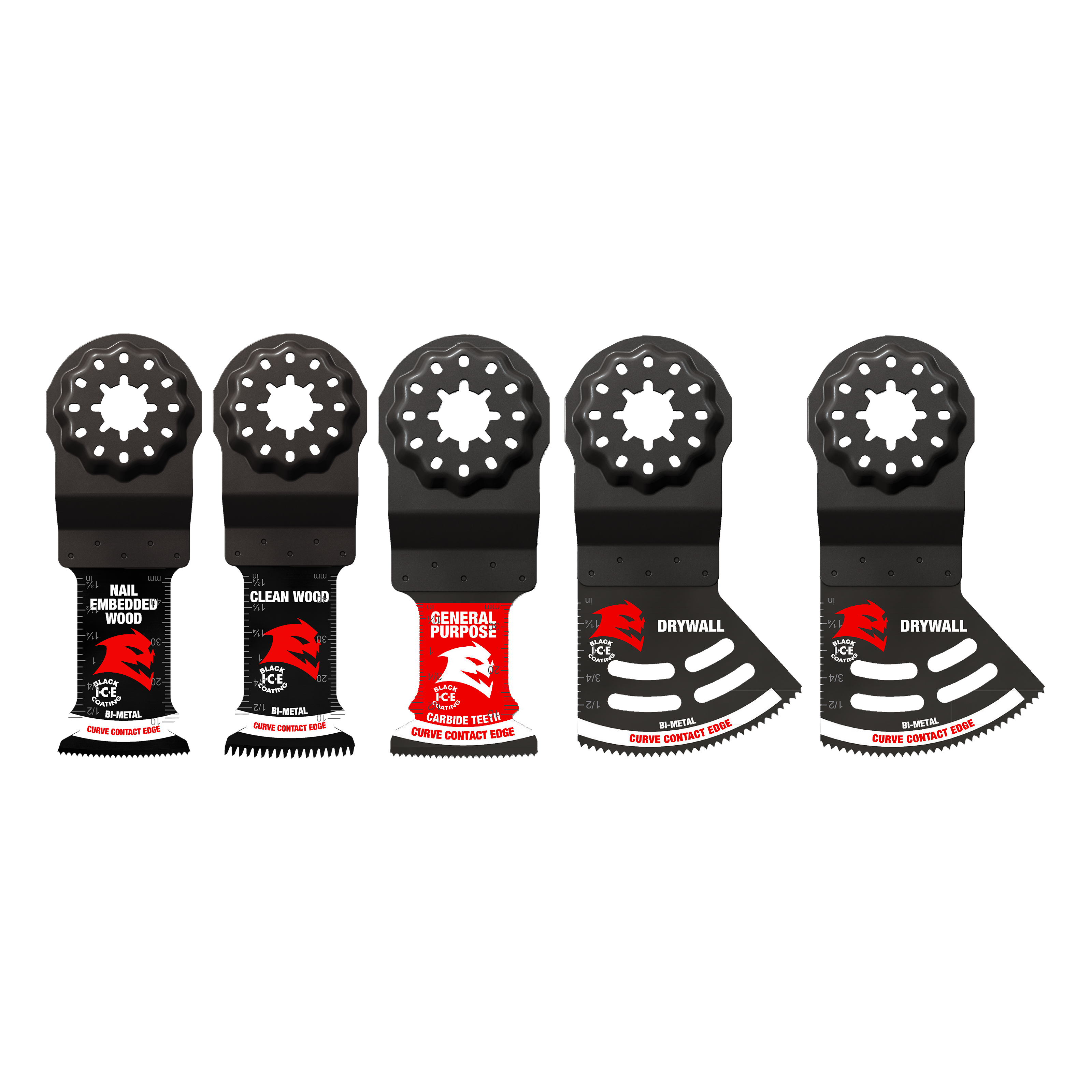 Diablo General Purpose Oscillating Blade Set - JMP Wood Diablo General Purpose Oscillating Blade Set - JMP Wood