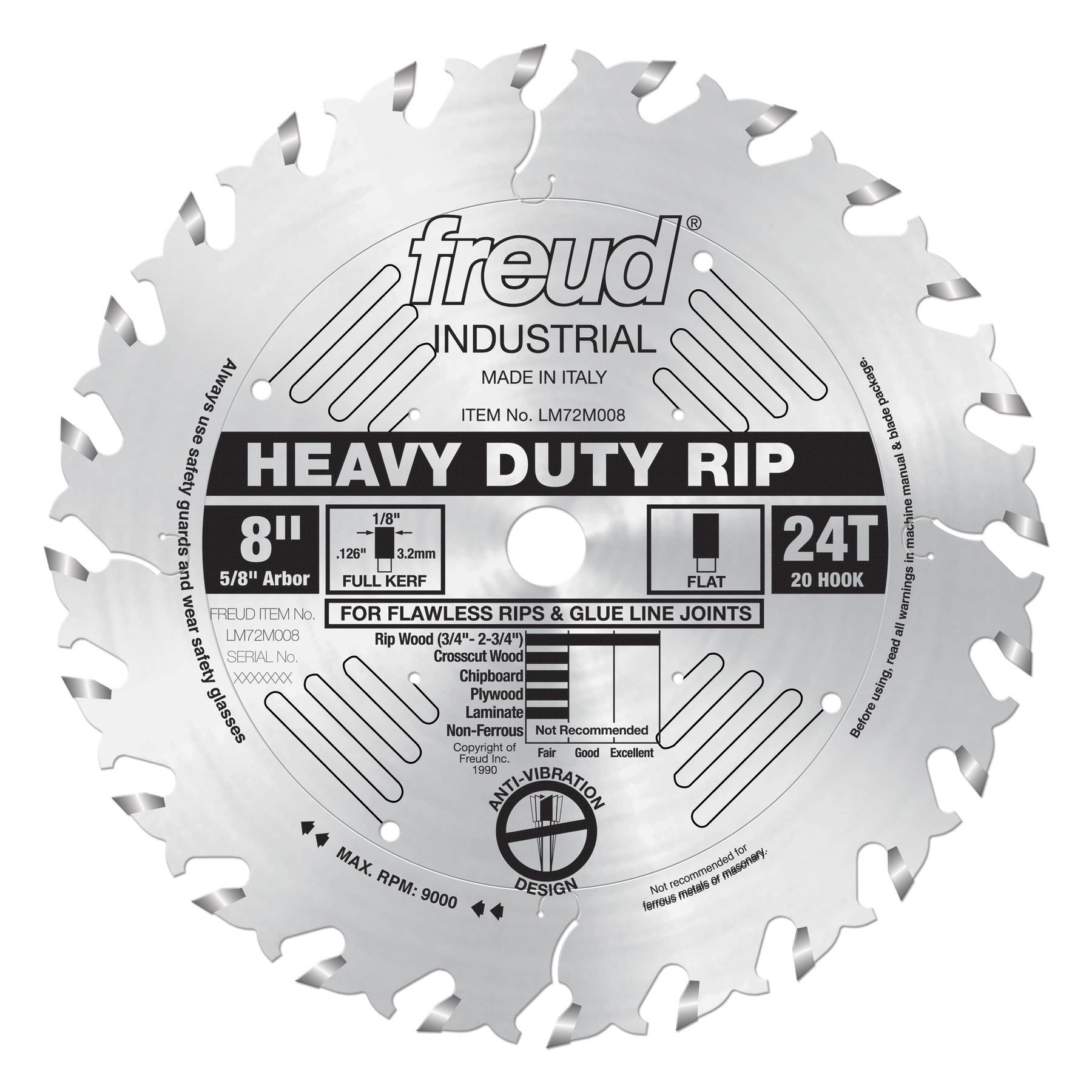 Freud Heavy-Duty Ripping Saw Blades