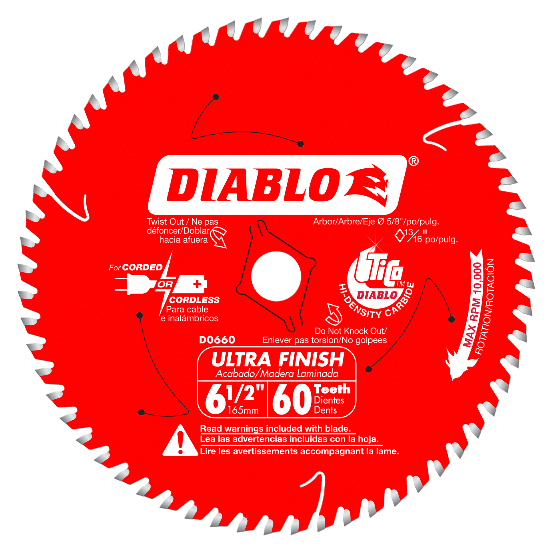 Diablo Ultra Finish Saw Blade