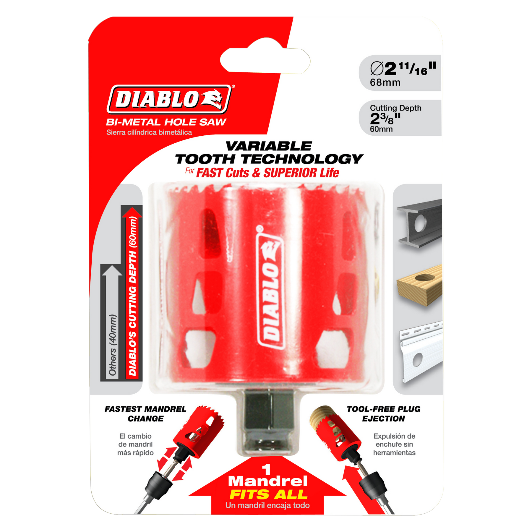 Diablo Bi-Metal Hole Saw