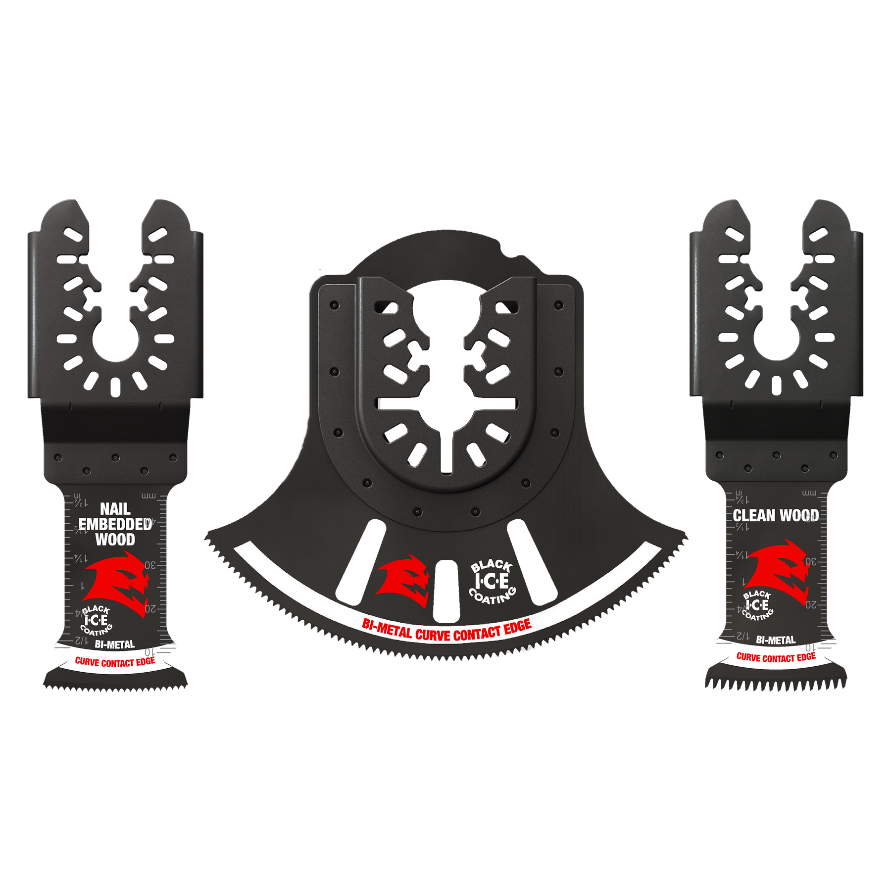 Diablo Universal Fit Bi-Metal Oscillating Blade Set