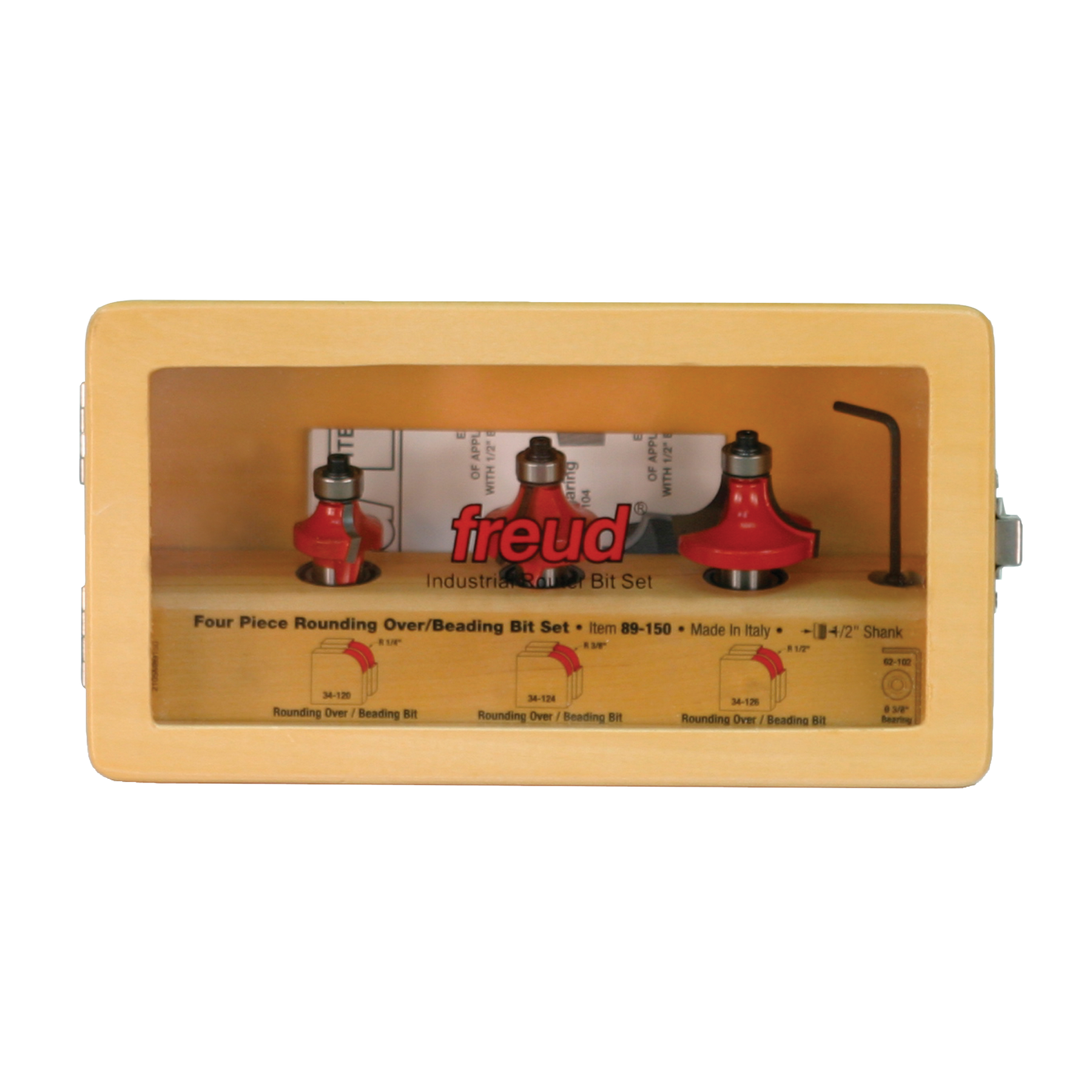 Freud Round Over/Beading Sets Router Bits