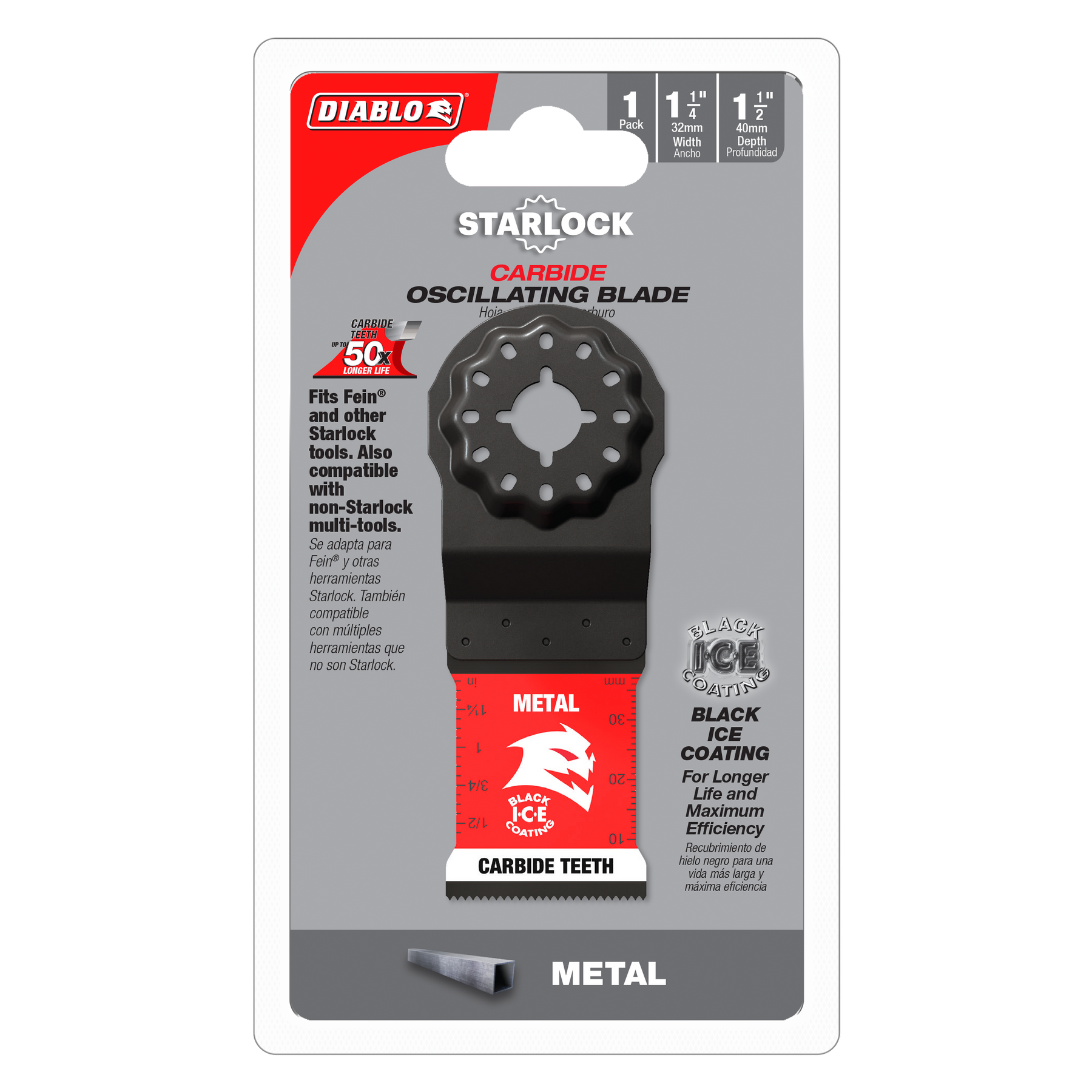 Diablo Starlock Carbide Oscillating Blades for Metal