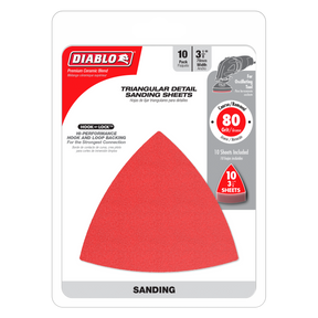Diablo 3-1/8 in. Oscillating Detail Triangle Sanding Sheets