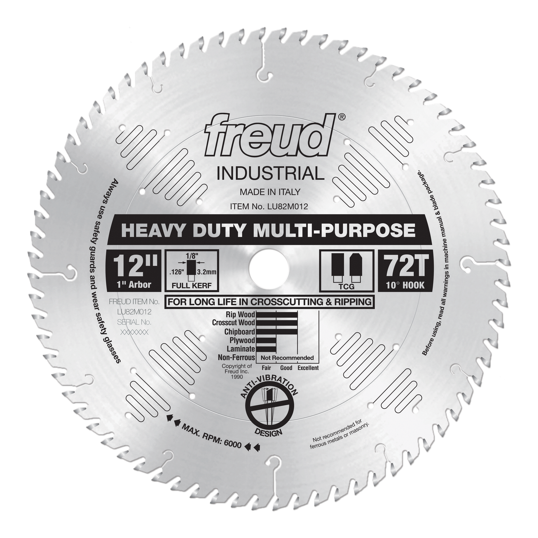 Freud Heavy Duty Multi-Purpose Saw Blades