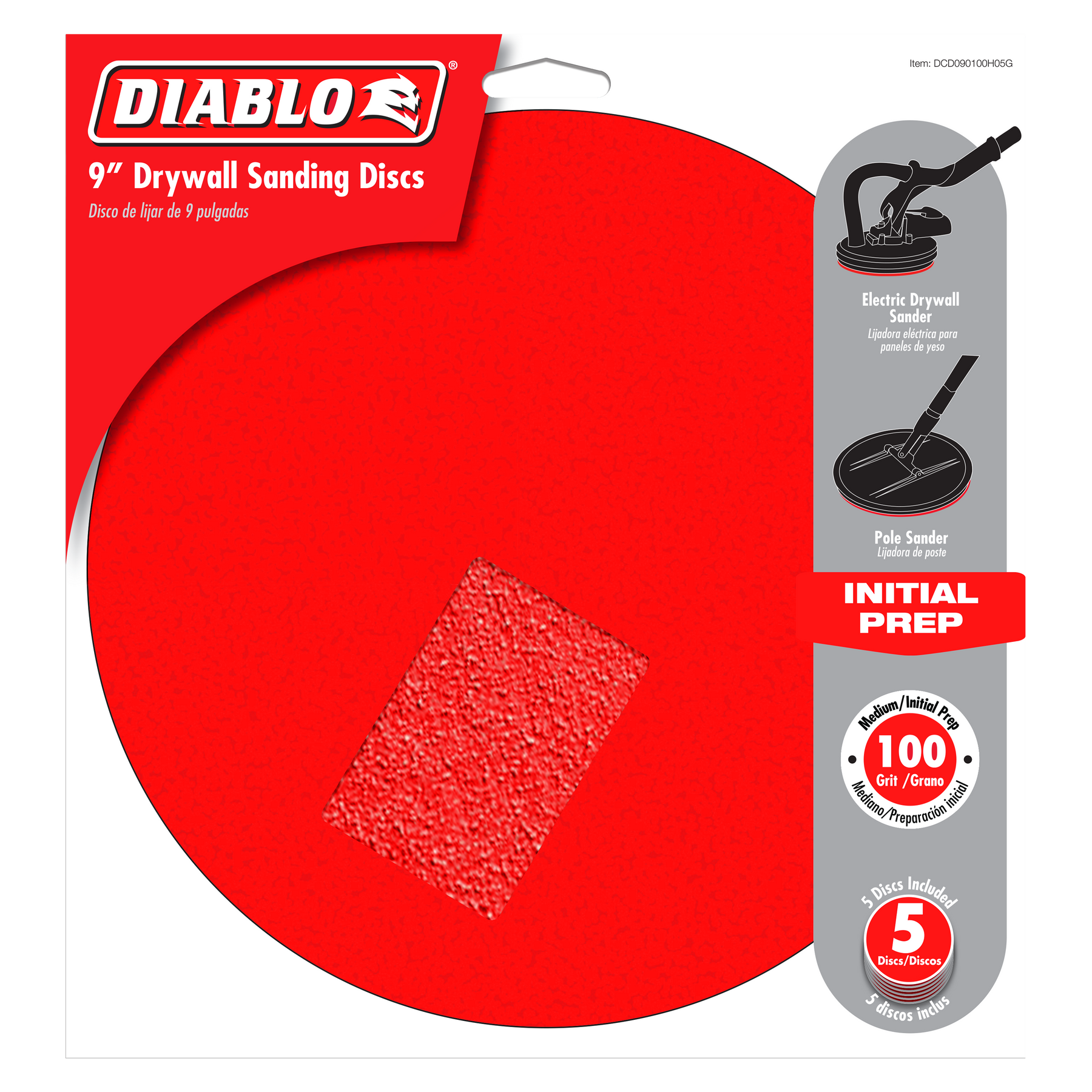 Diablo 9 in. Drywall ROS Hook & Lock™ Discs