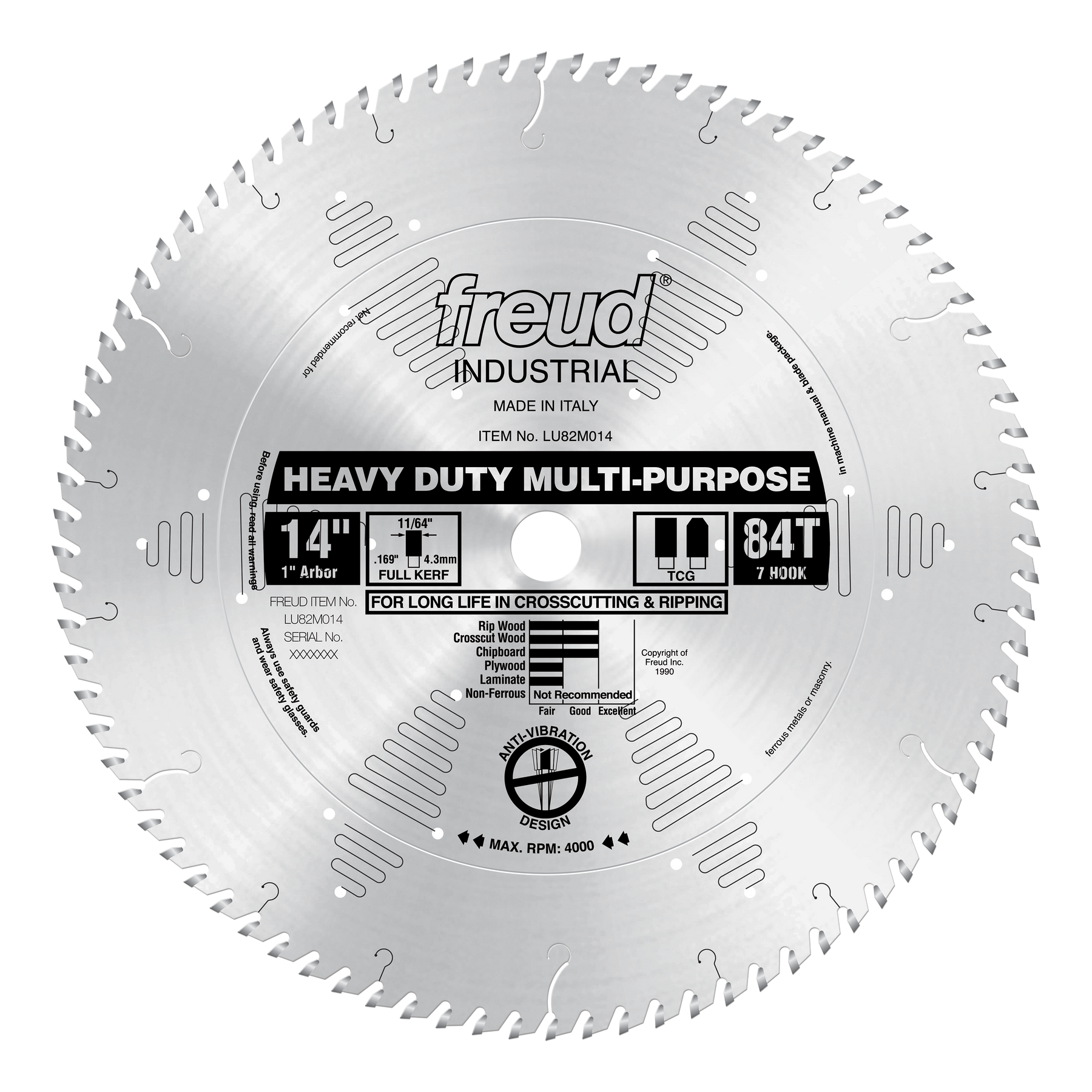 Freud Heavy Duty Multi-Purpose Saw Blades