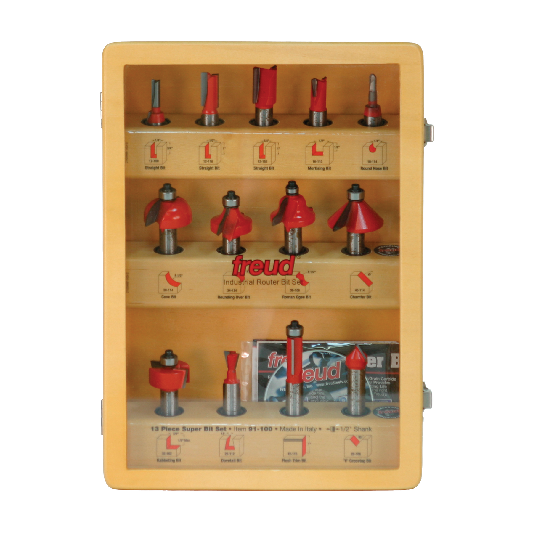 Freud Variety Bit Sets Router Bits