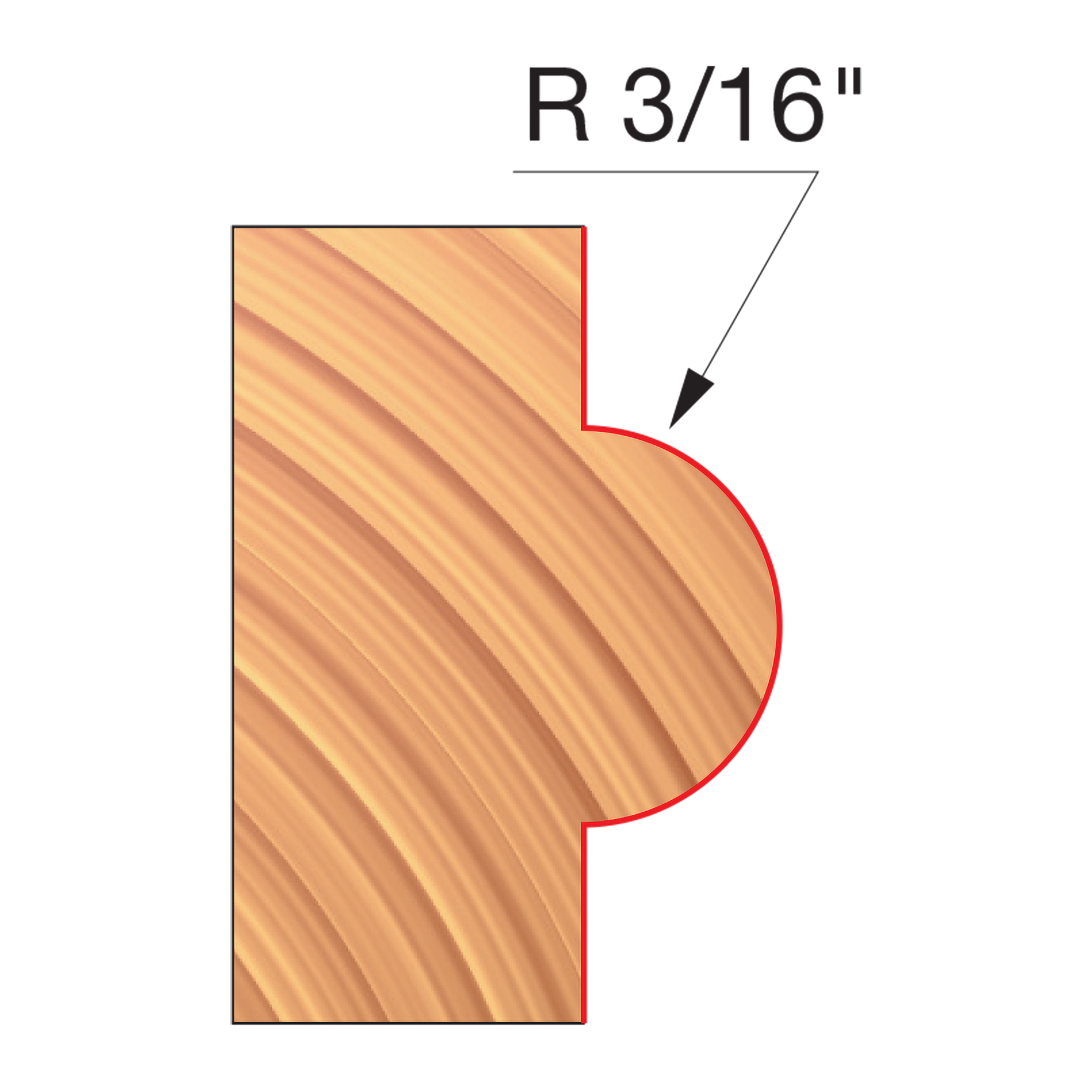 Freud Concave Radius Cutters Cutterheads