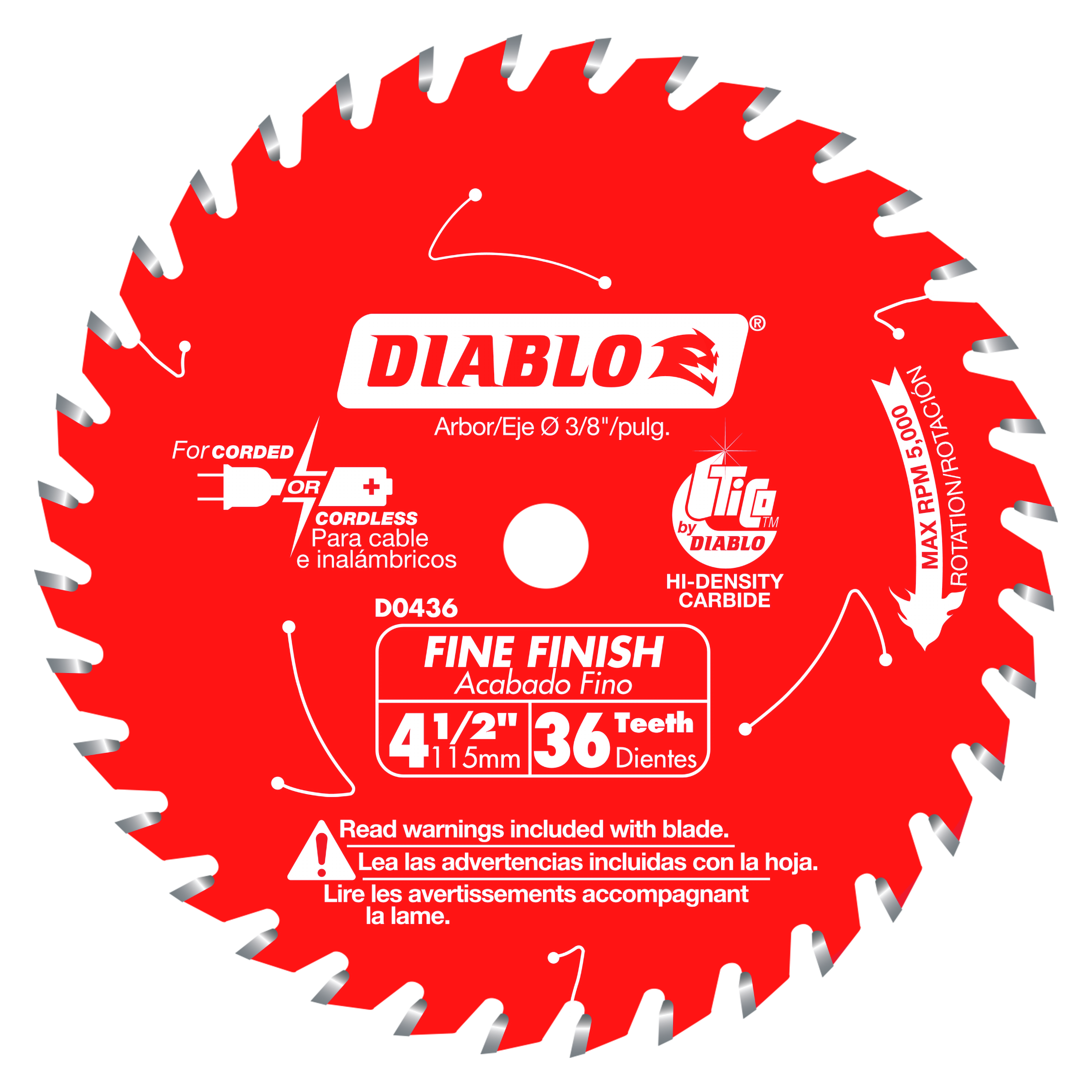 Diablo Fine Finish Saw Blade - JMP Wood