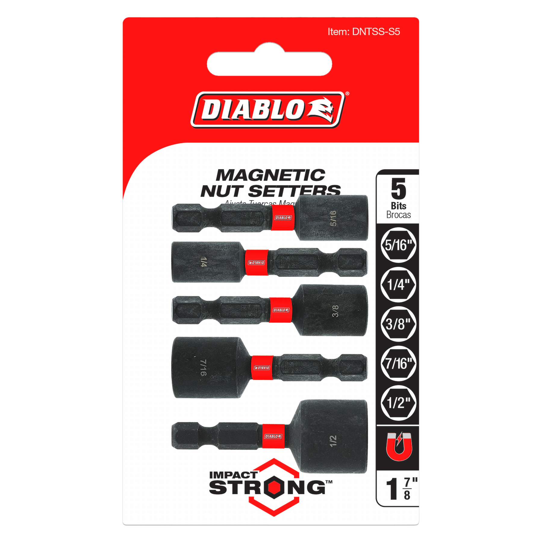 Diablo Magnetic Nut Setter Assorted Pack