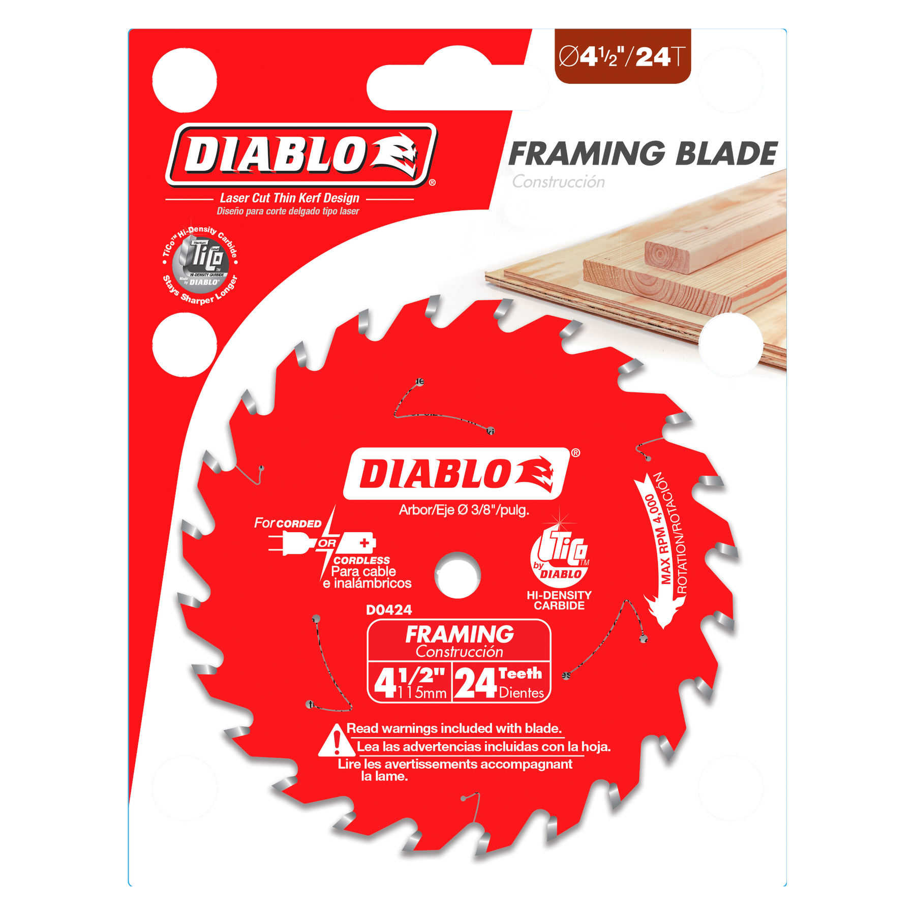Diablo Framing Trim Saw Blade