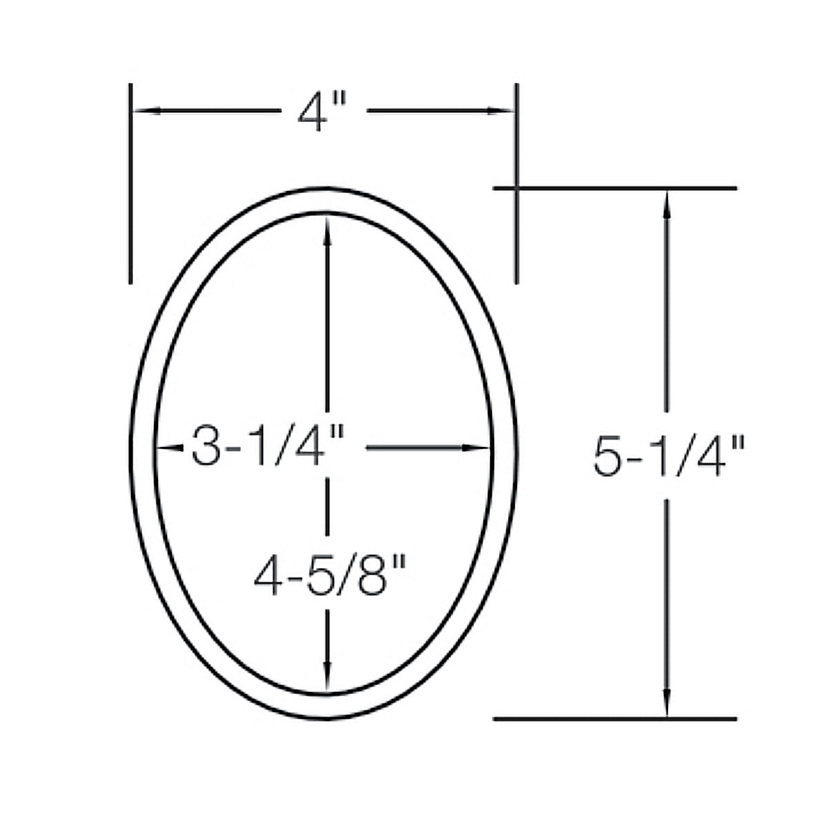 Rosette 210 (Oval)