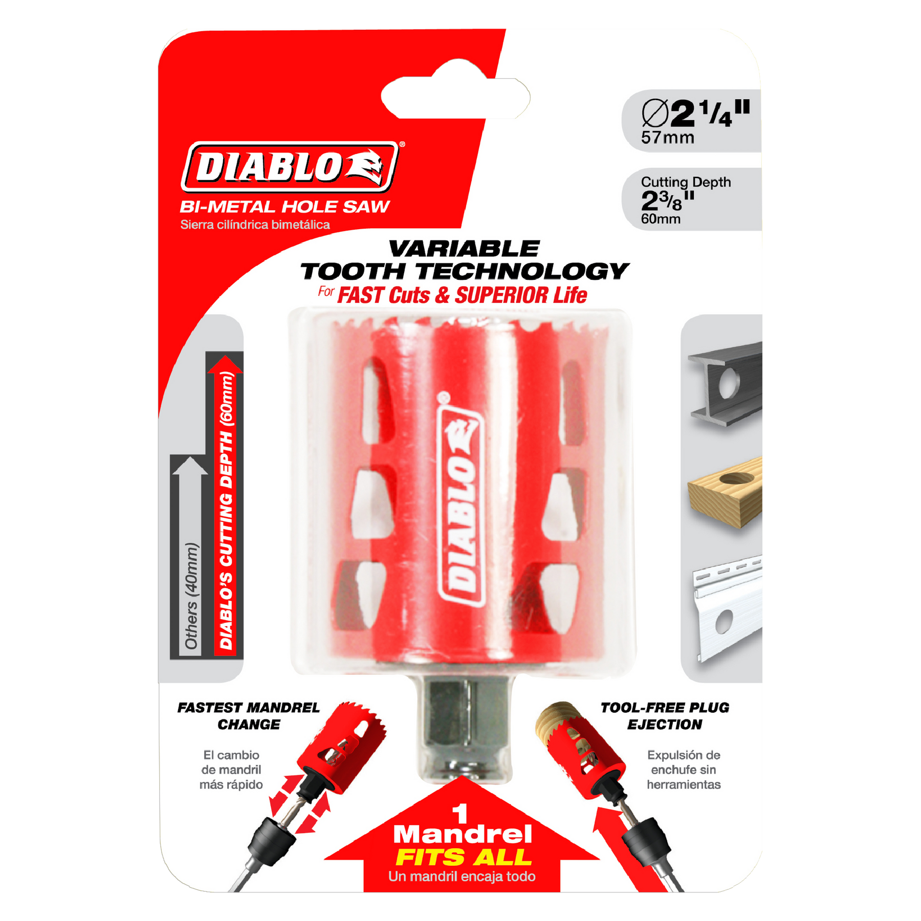 Diablo Bi-Metal Hole Saw