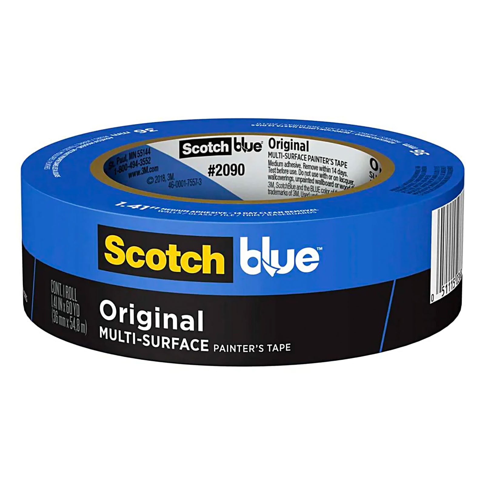 ScotchBlue Sharp Lines Multi-Surface 3-Pack 1.41-in x 60 Yard(s