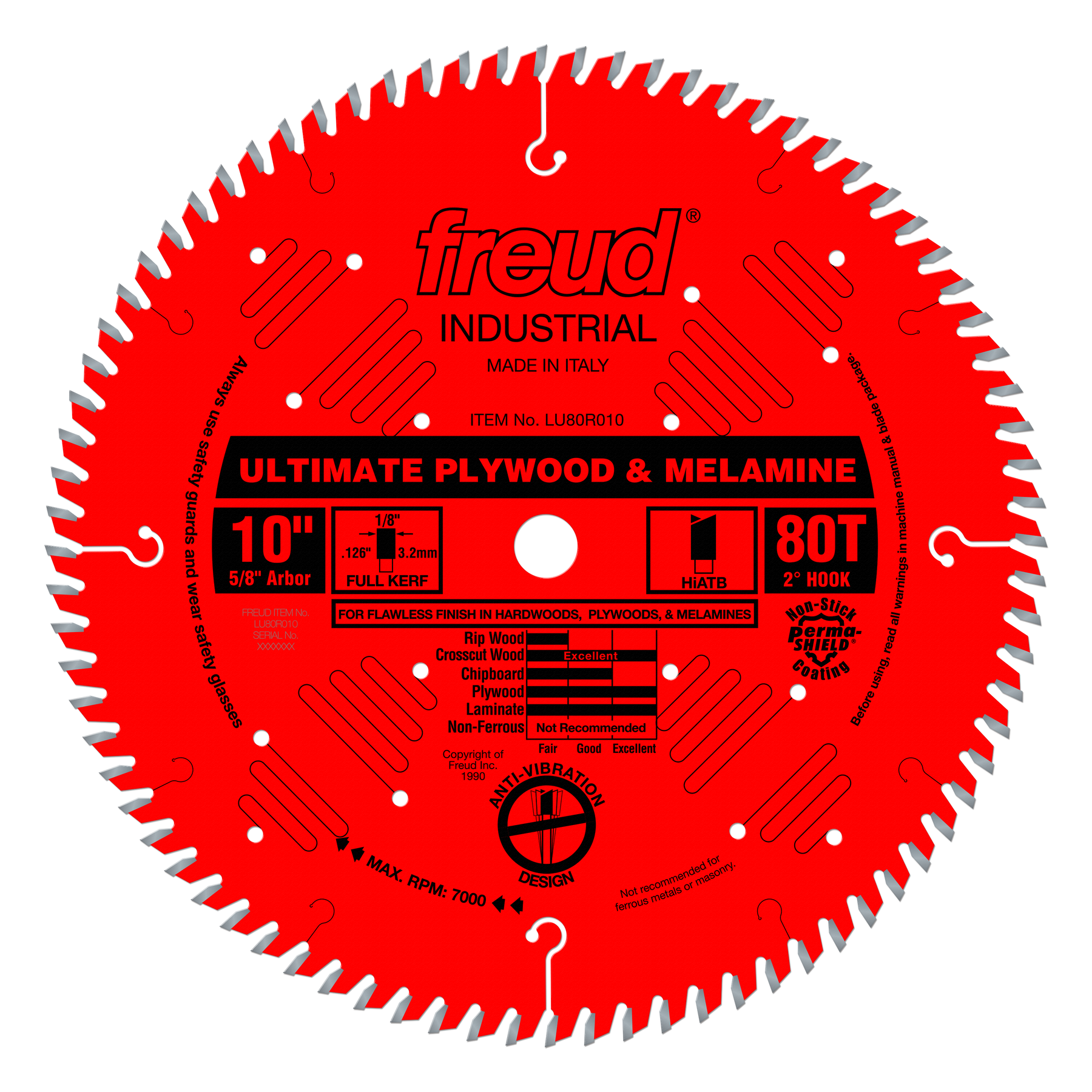 Freud Ultimate Plywood & Melamine Saw Blades