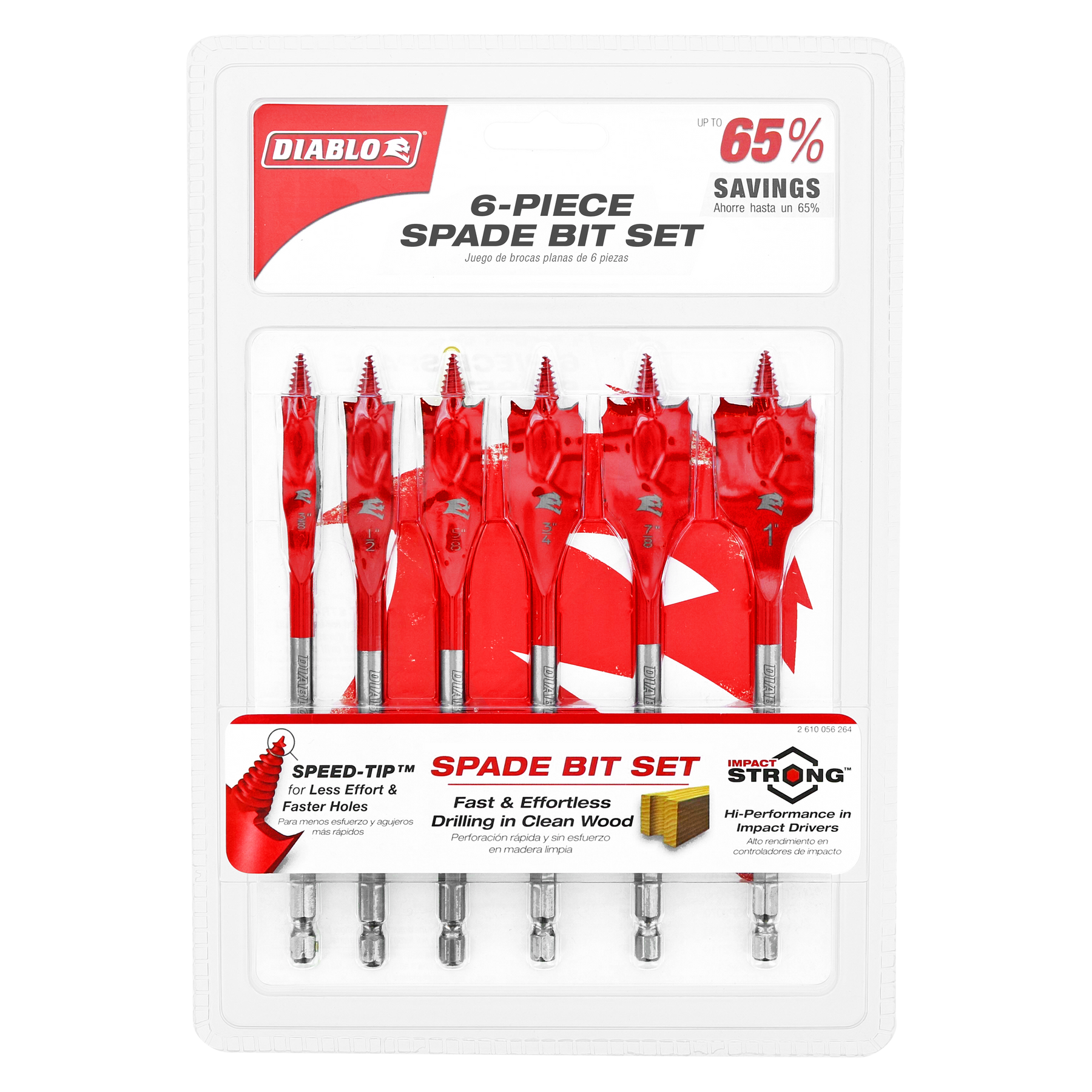 Diablo Spade Bit Set