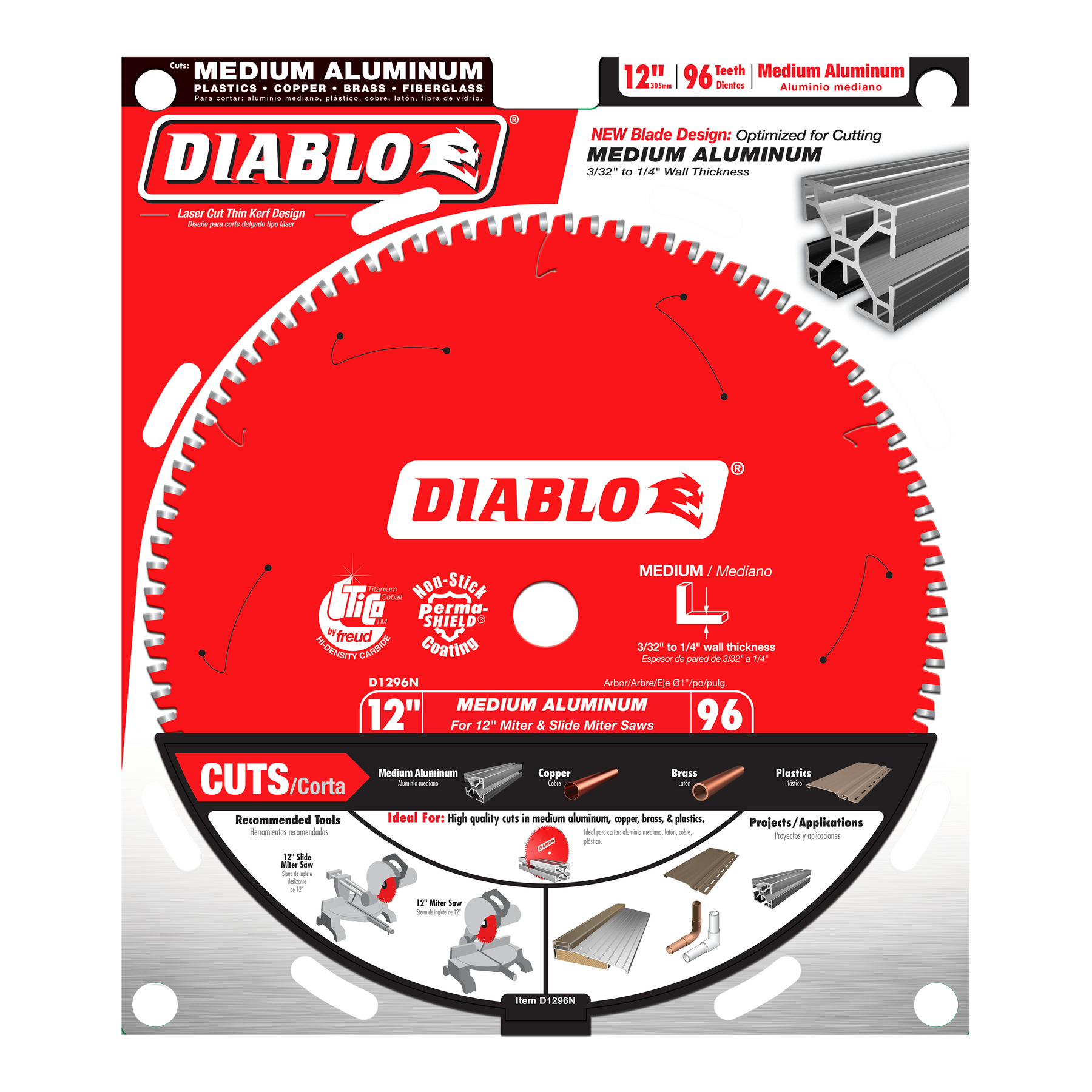 Diablo Medium Aluminum Saw Blade