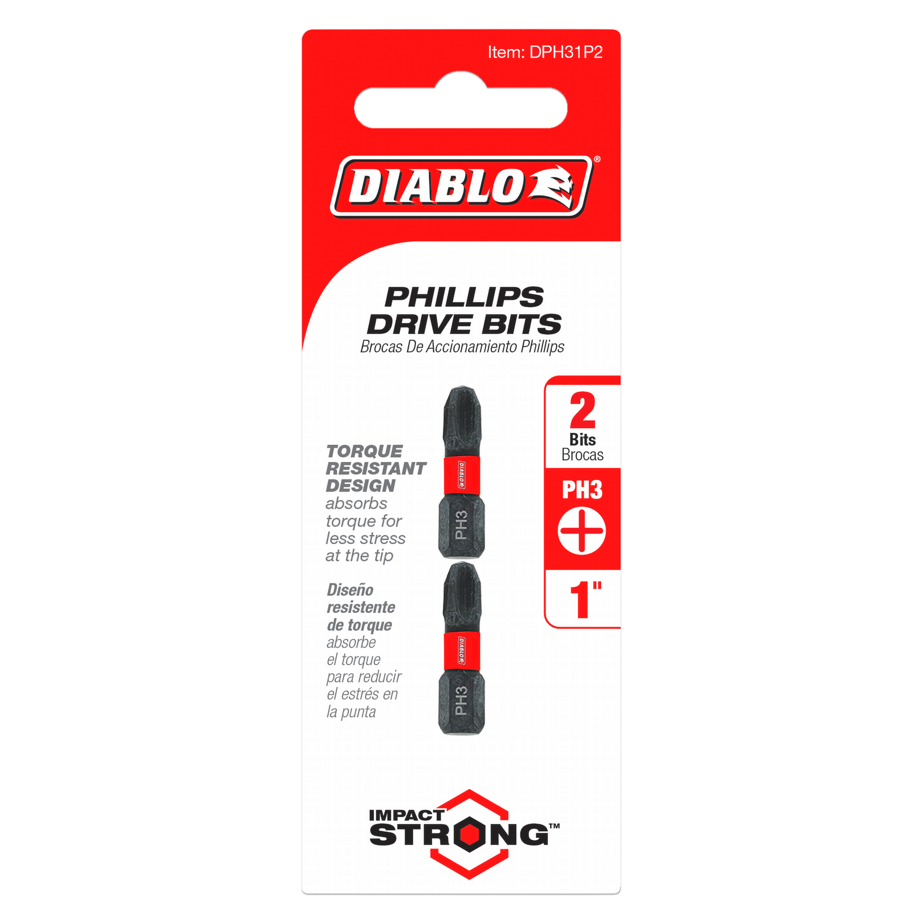 Diablo Phillips Drive Bits