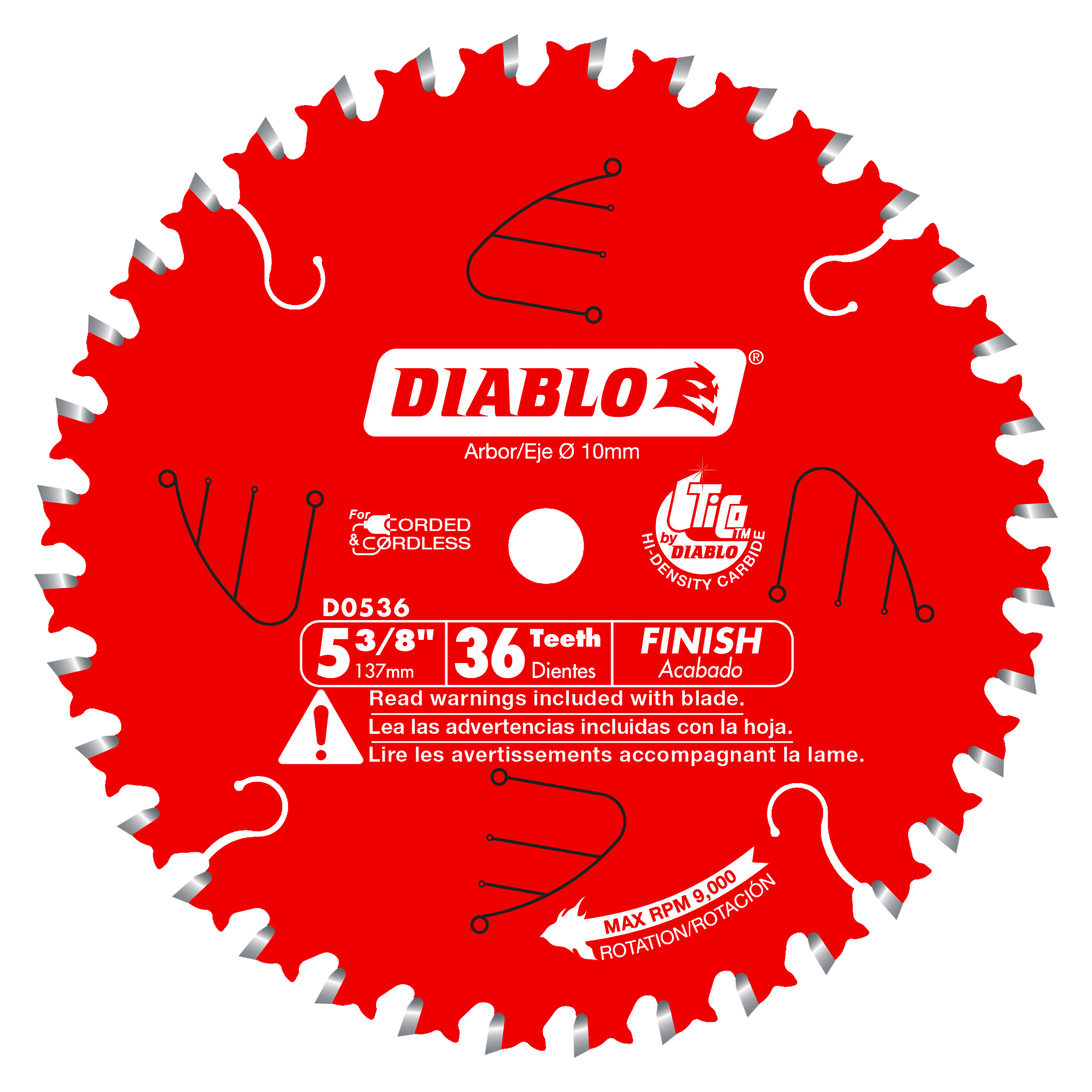 Diablo Finish Trim Saw Blade