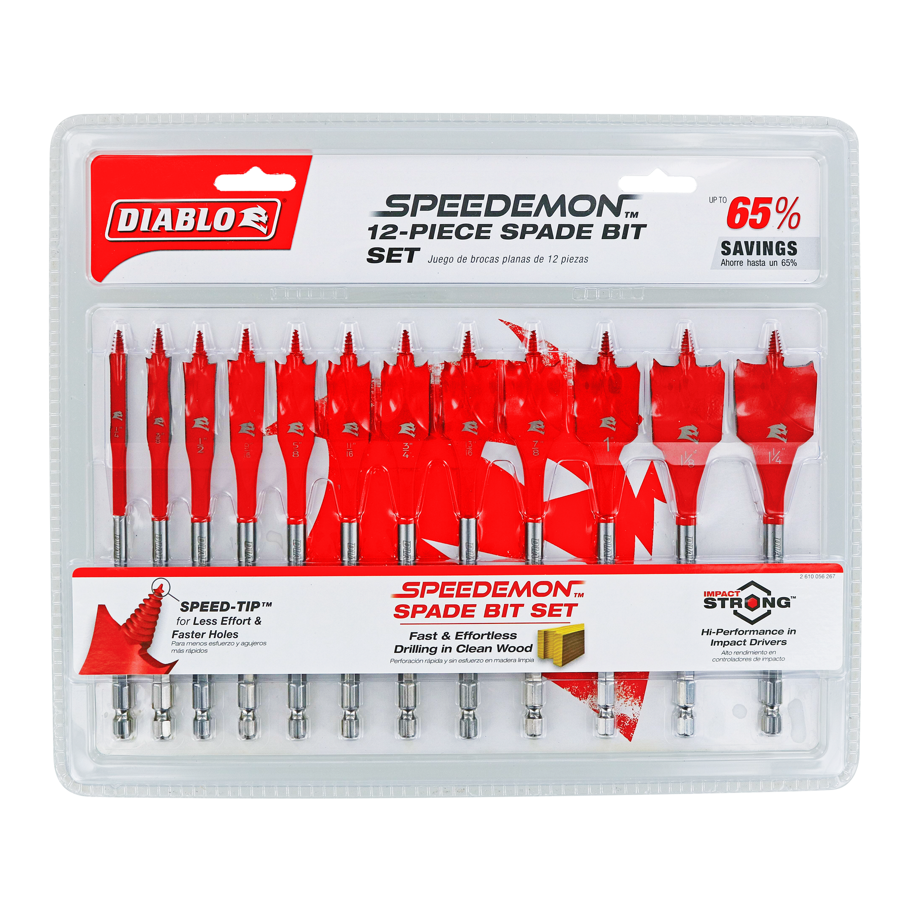 Diablo Spade Bit Set