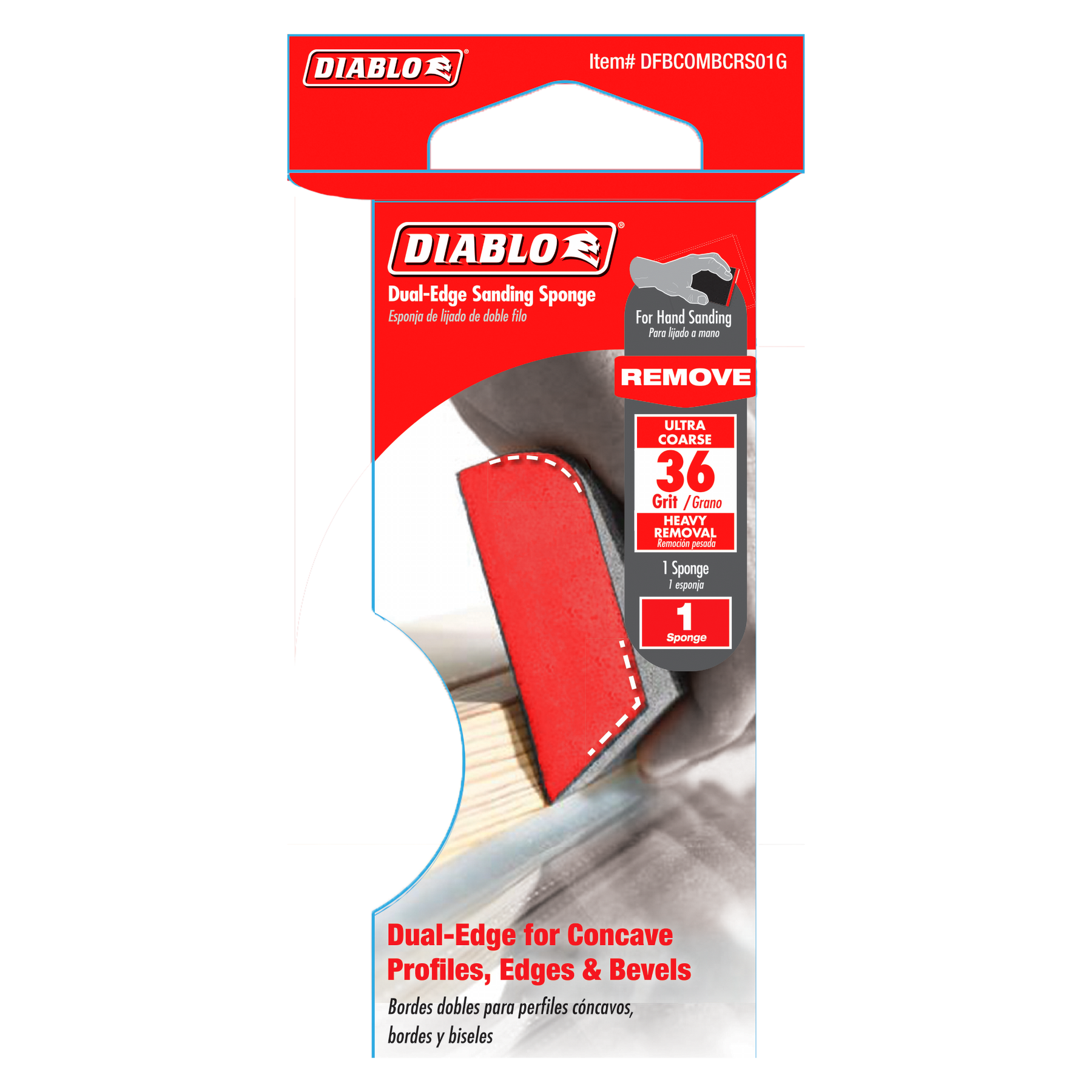 Diablo Dual-Edge Sanding Sponge