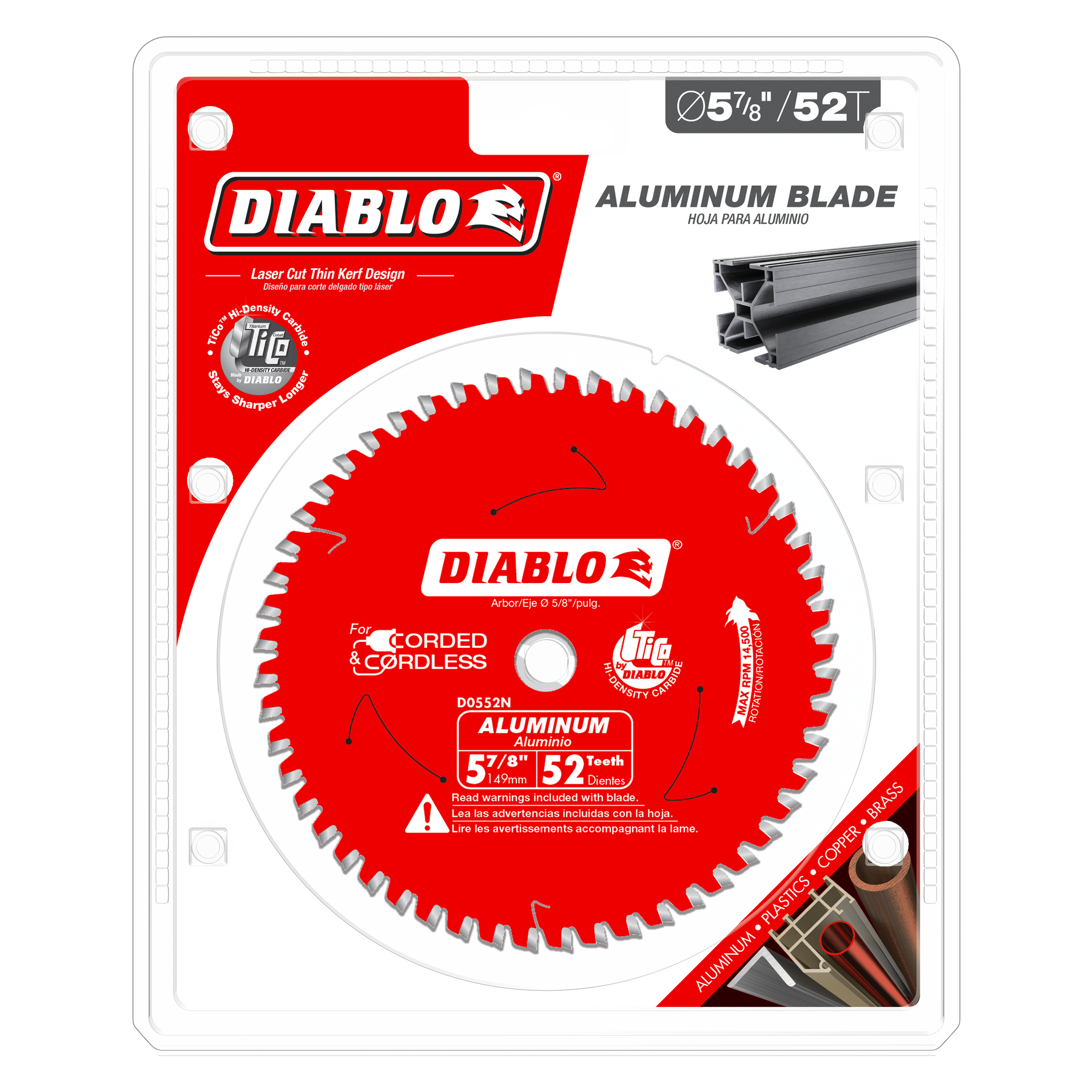 Diablo Aluminum Cutting Saw Blade