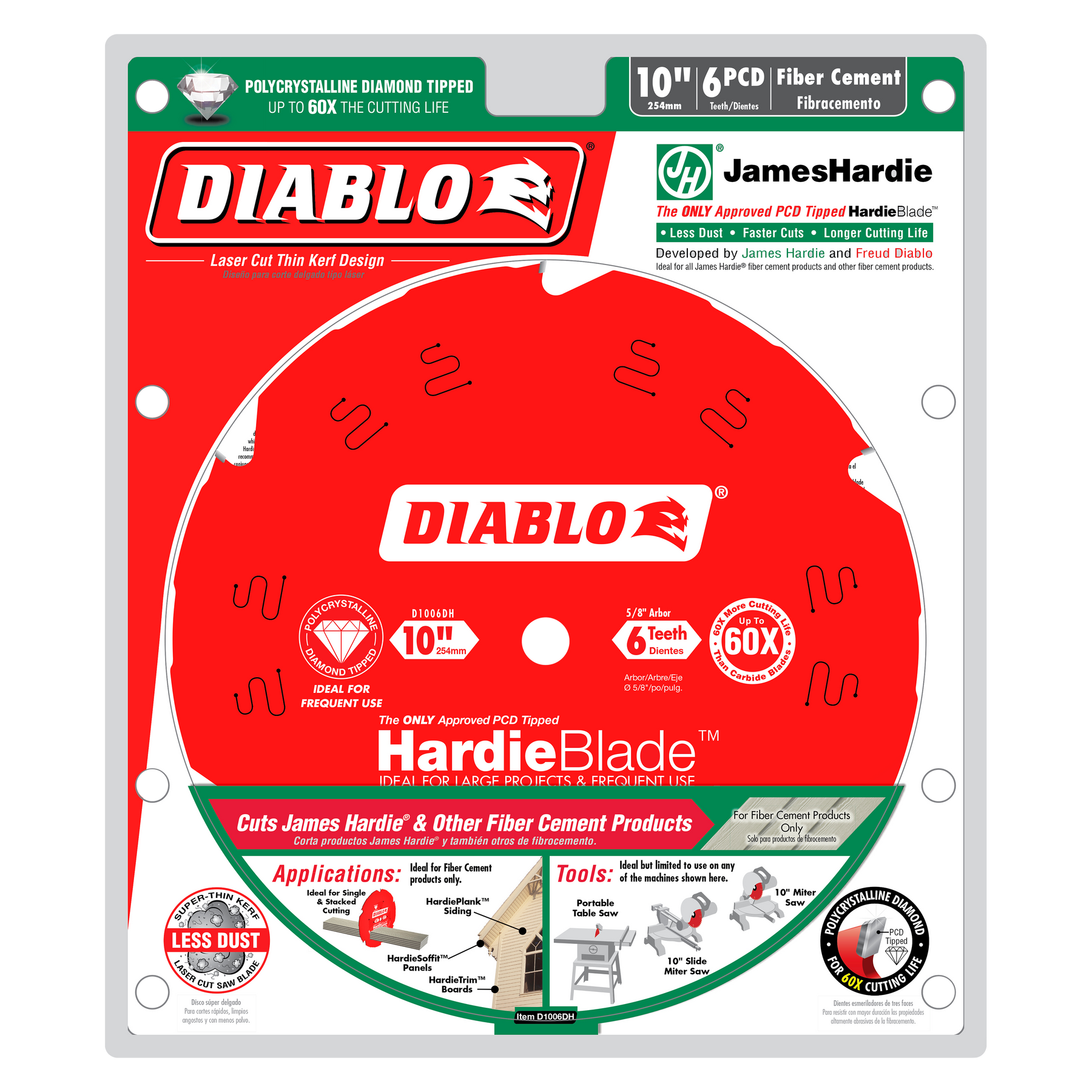 Diablo Fiber Cement HardieBlade