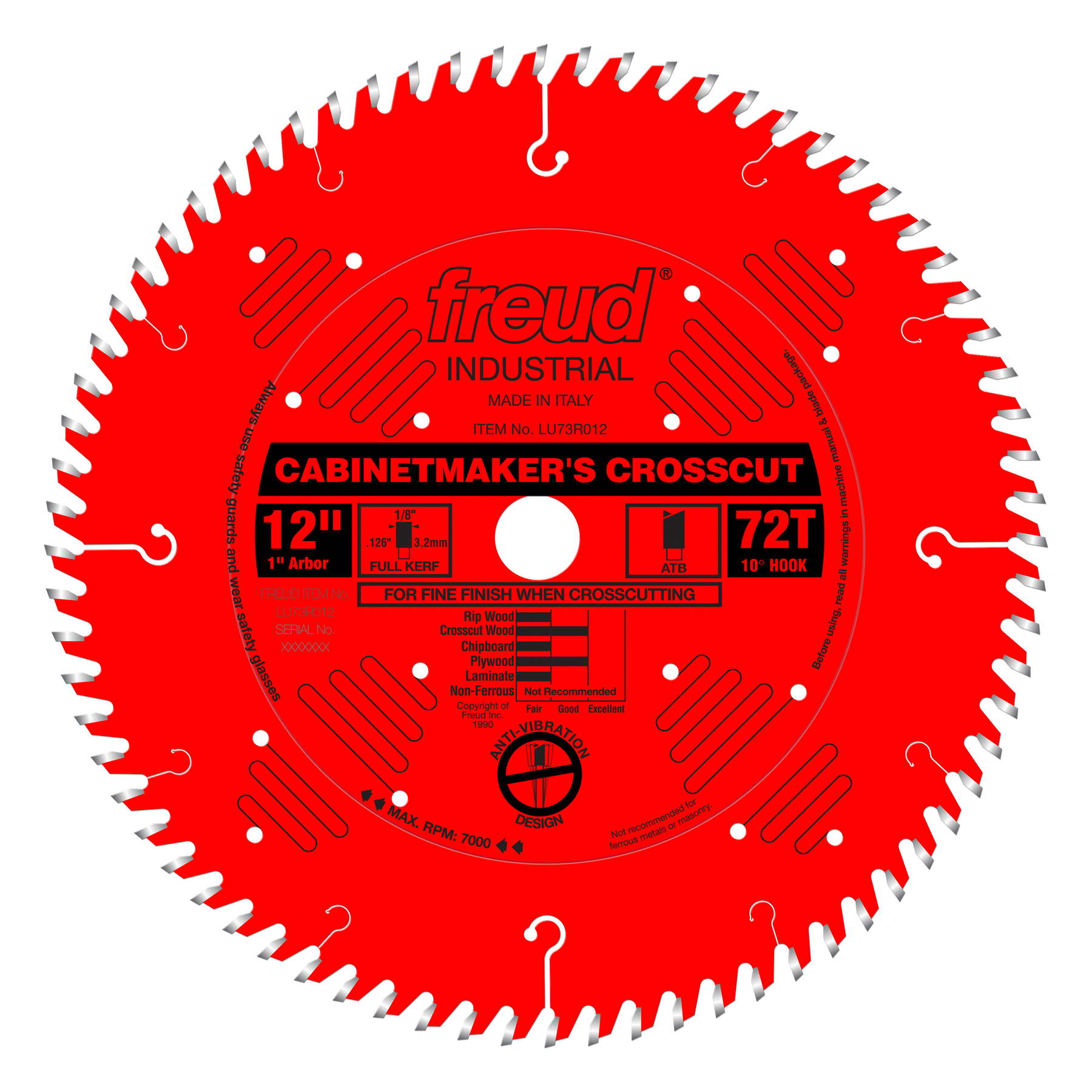 Freud Cabinetmaker’s Crosscutting Saw Blades