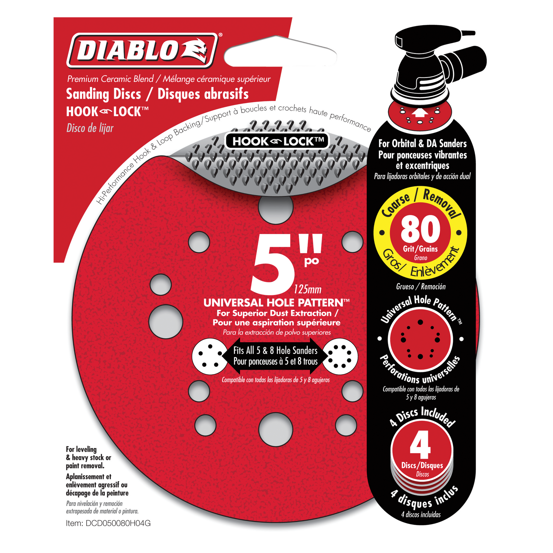 Diablo 5 in. ROS Hook & Lock™ Discs