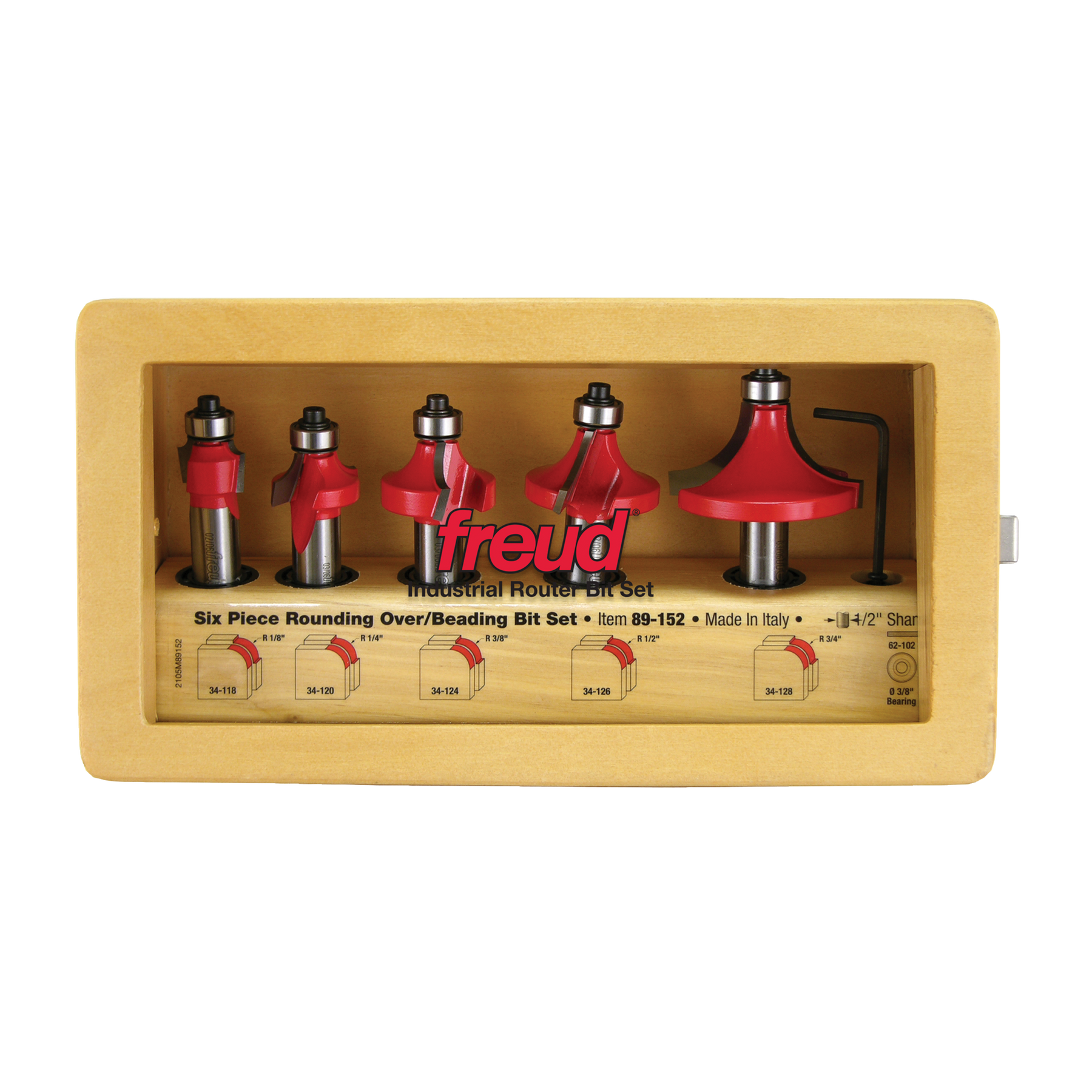 Freud Round Over/Beading Sets Router Bits