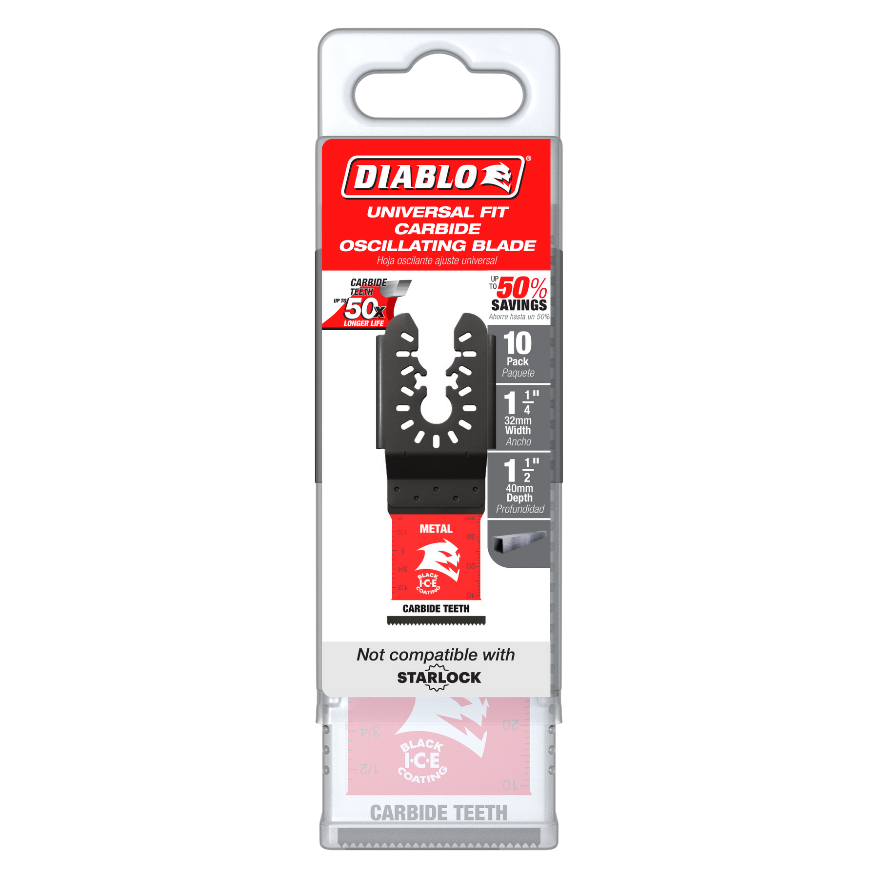 Diablo Starlock Carbide Oscillating Blades for Metal