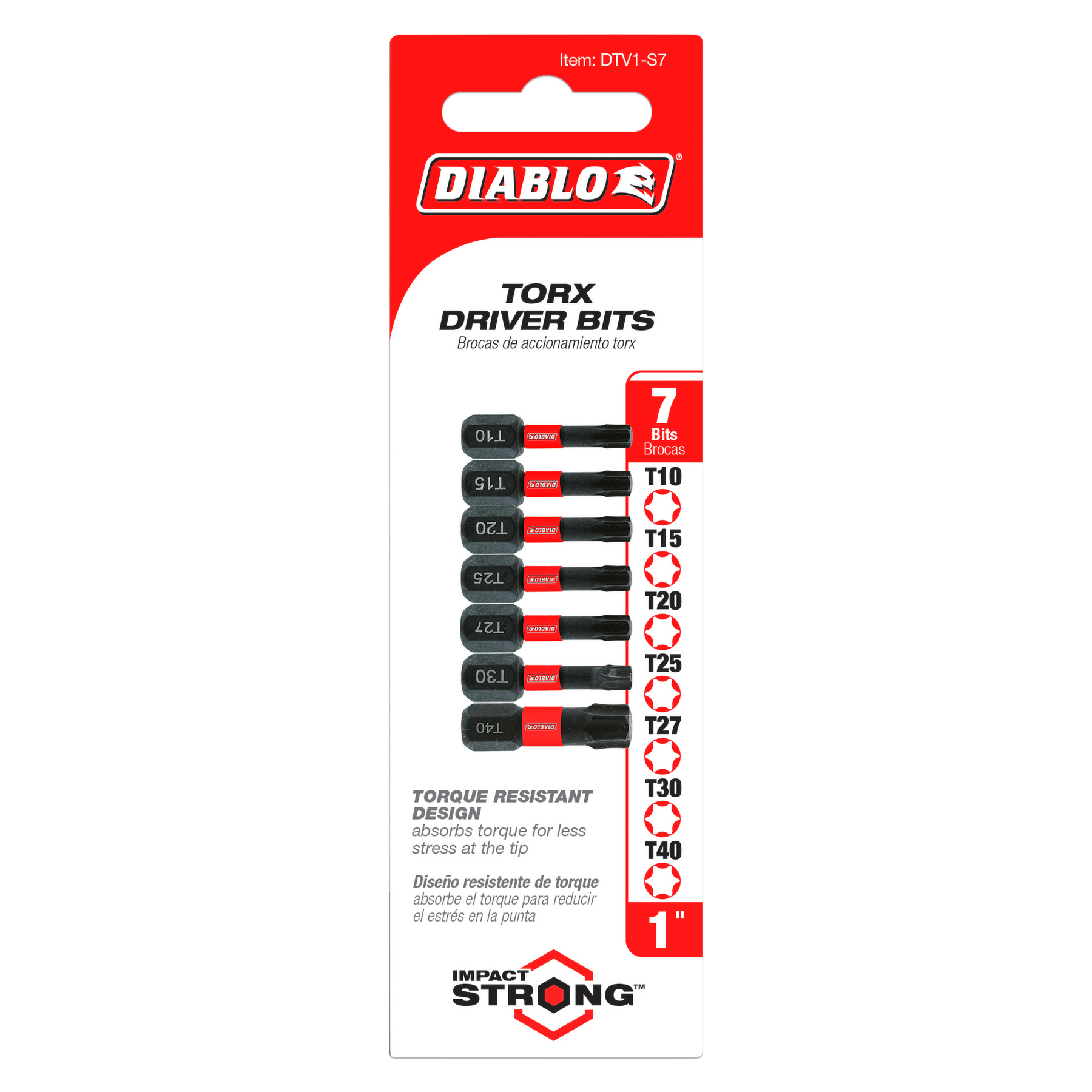 Diablo Torx Drive Bits